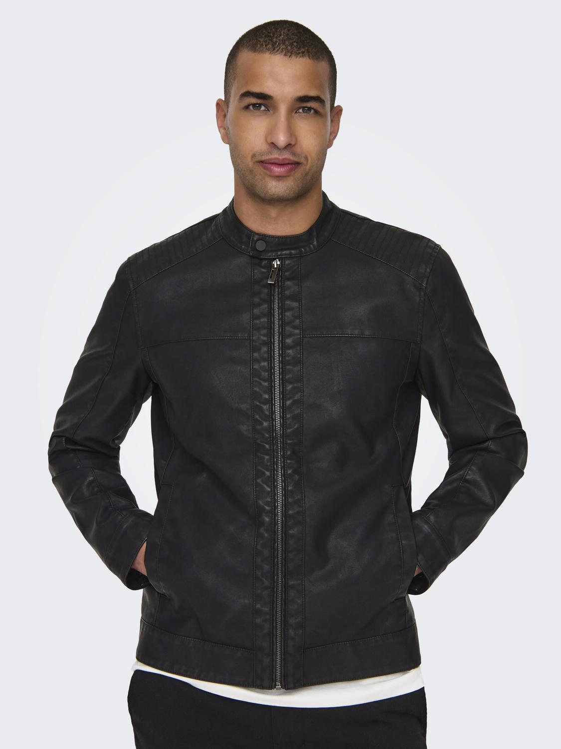ONSMIKE PU RACER JACKET OTW NOOS
