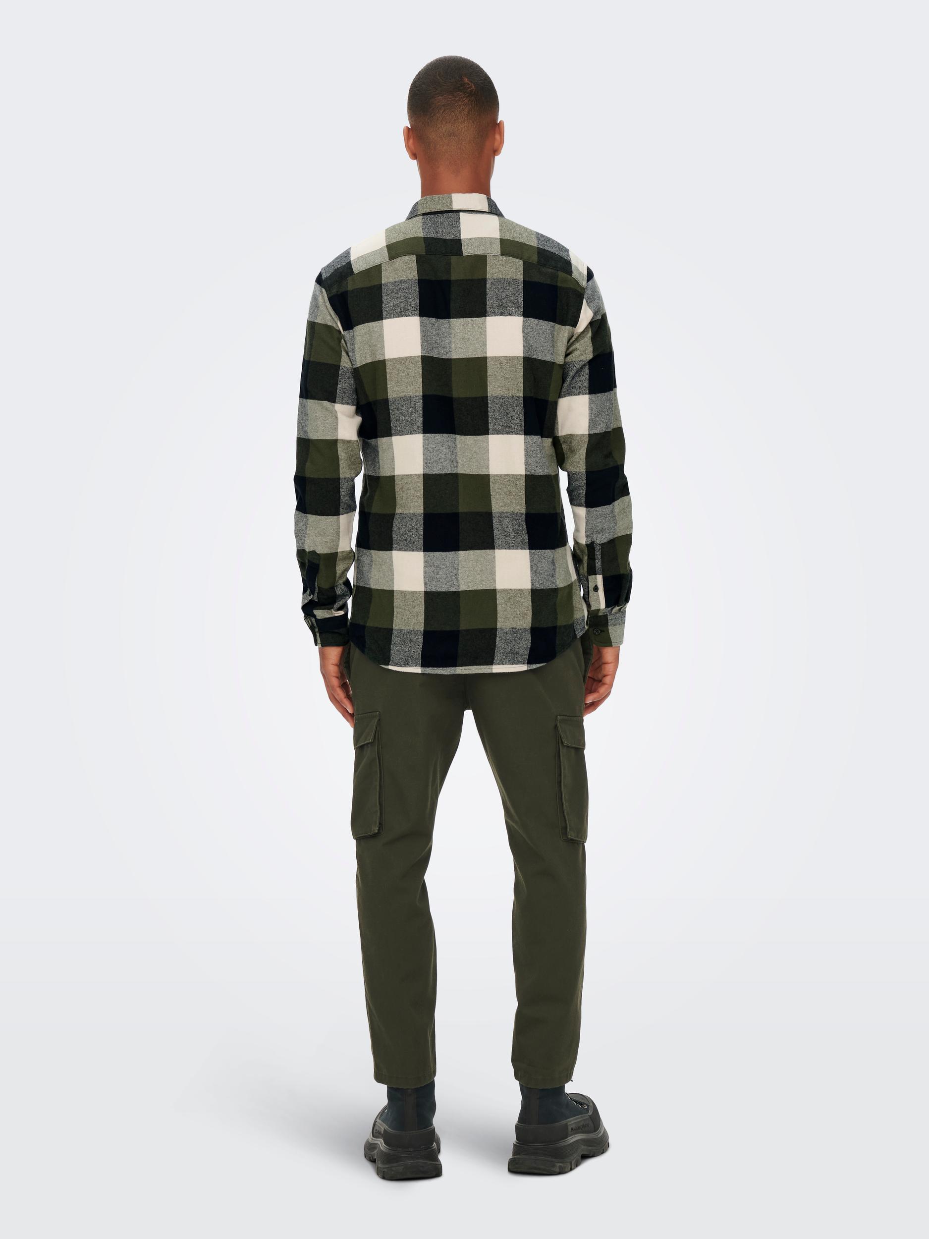 ONSGUDMUND LS 3T CHECK SHIRT NOOS