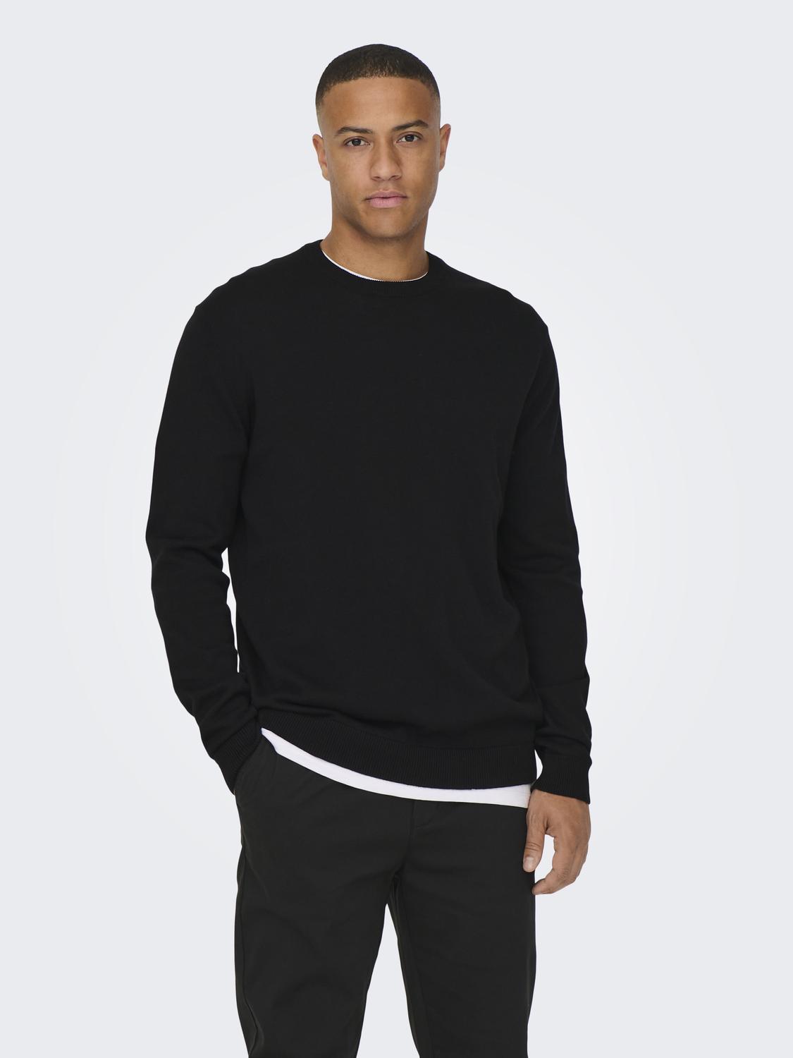 ONSALEX REG 12 CREW KNIT