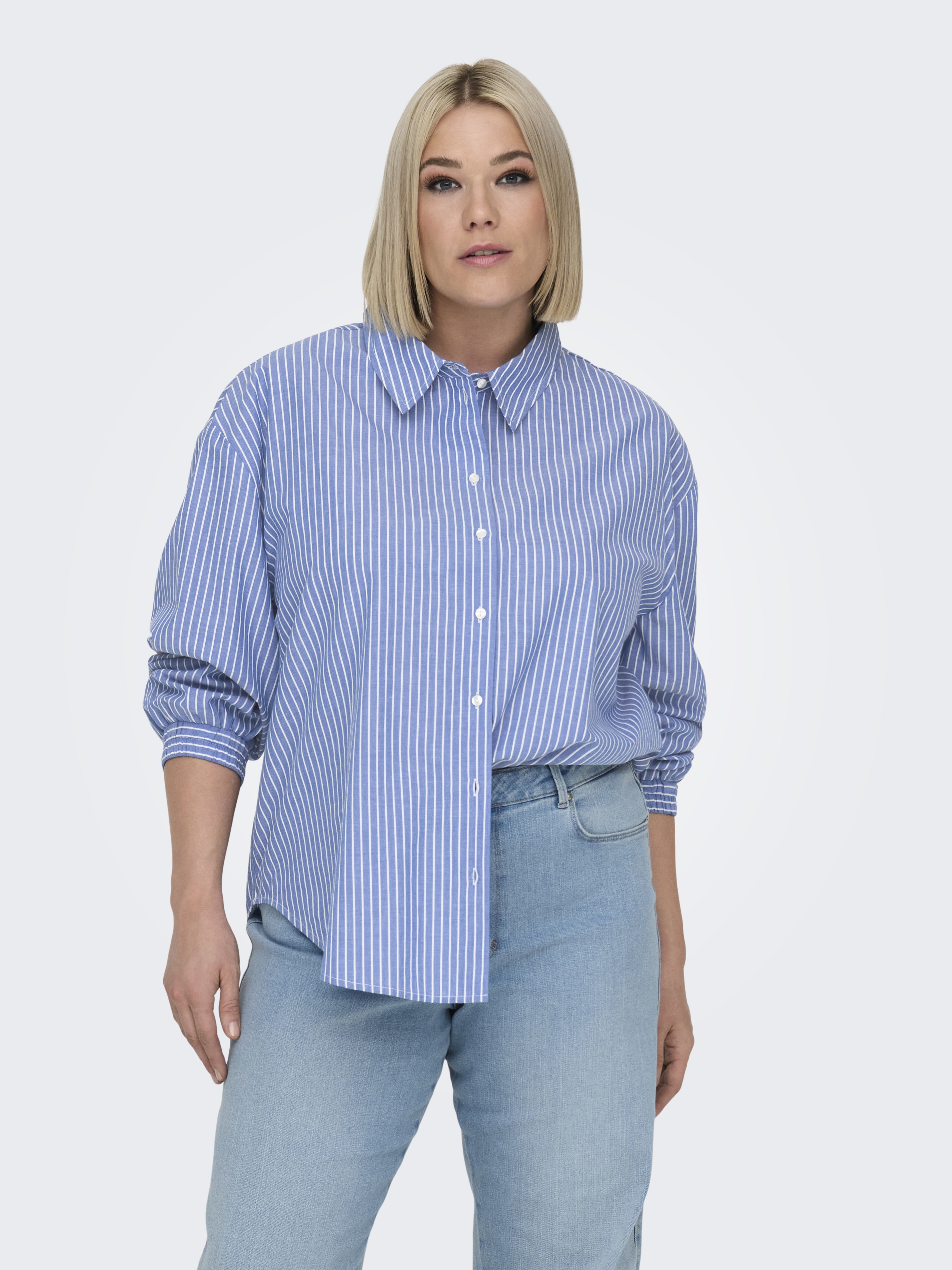 CARARJA L/S STRIPE SHIRT WVN
