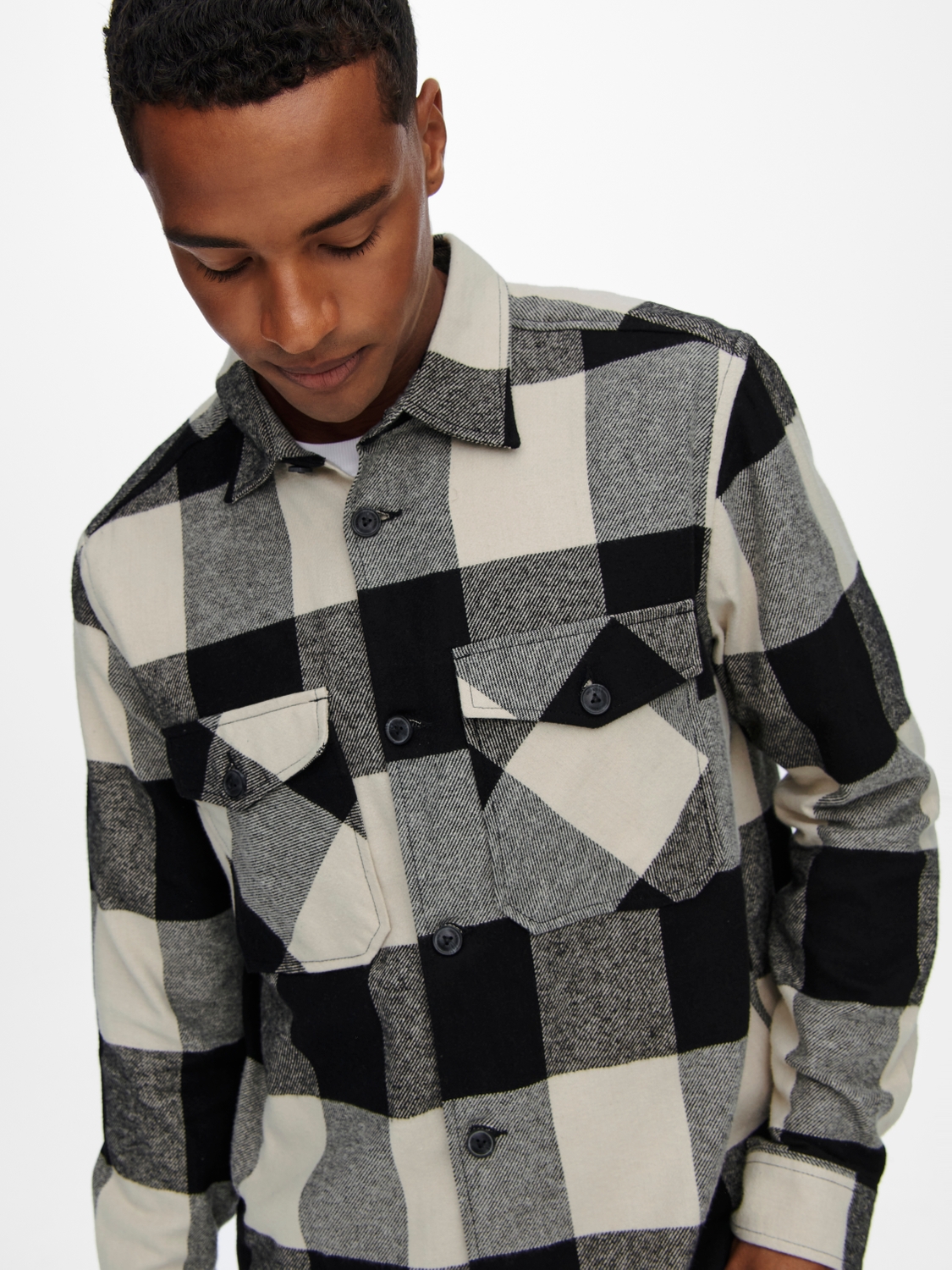 ONSMILO LS CHECK OVERSHIRT NOOS
