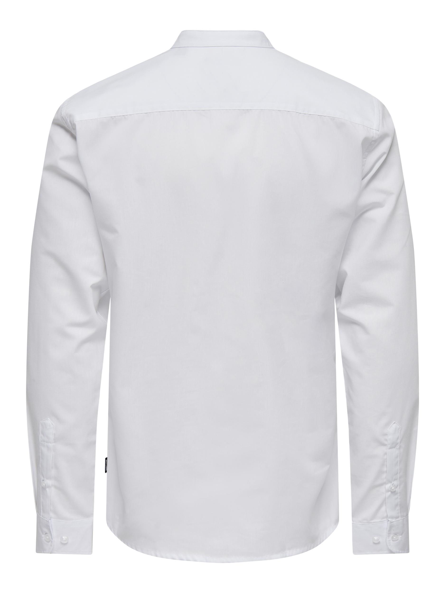 ONSSANE LIFE LS MAO SOLID POPLIN SHIRT