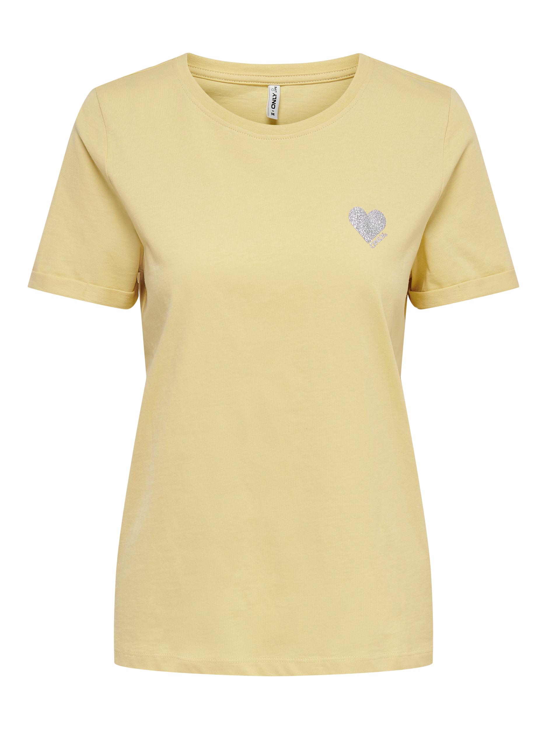 ONLKITA LIFE S/S LOGO TOP NOOS