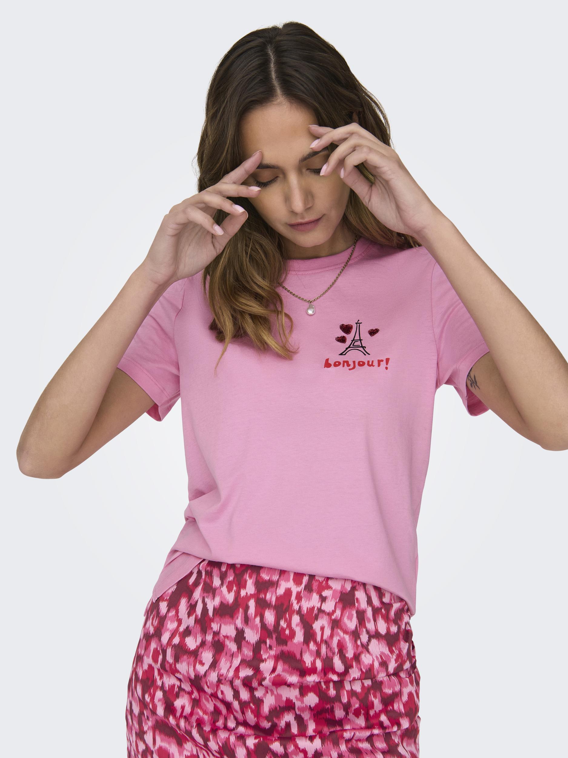 ONLKITA LIFE REG S/S HEART TOP BOX JRS