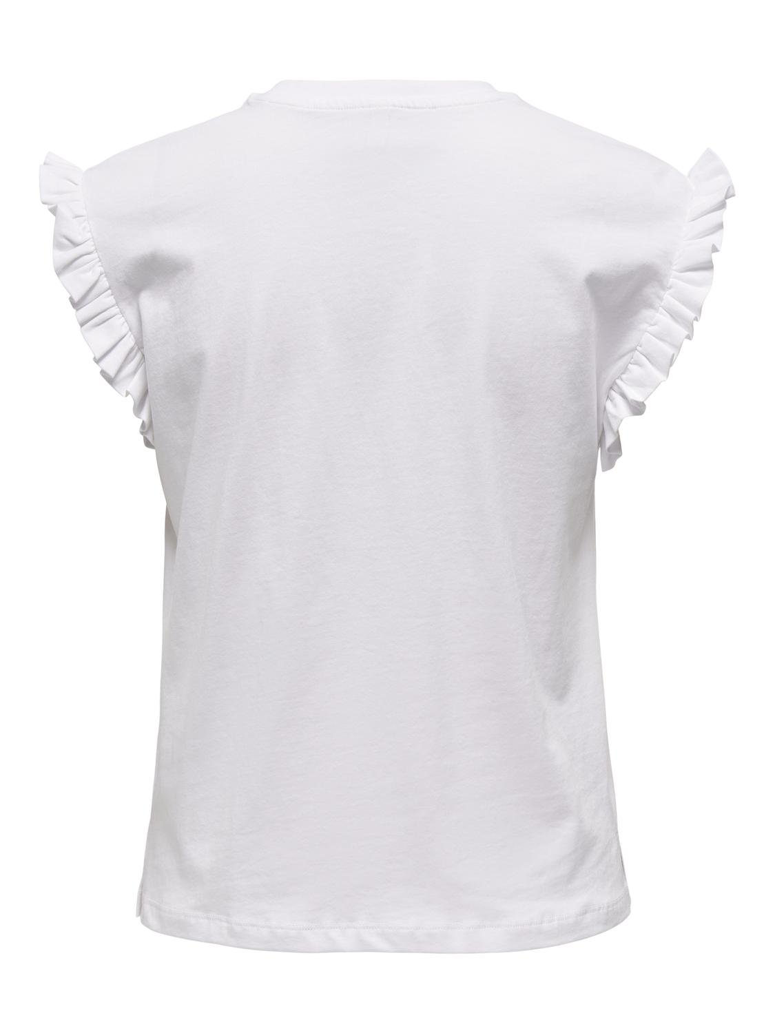 ONLFILIPPA S/S DETAIL POCKET TOP JRS