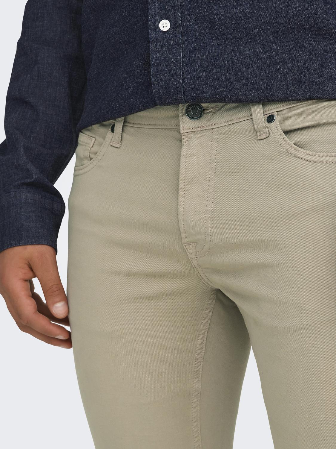 ONSLOOM LIFE SLIM TWILL 0124  PANT