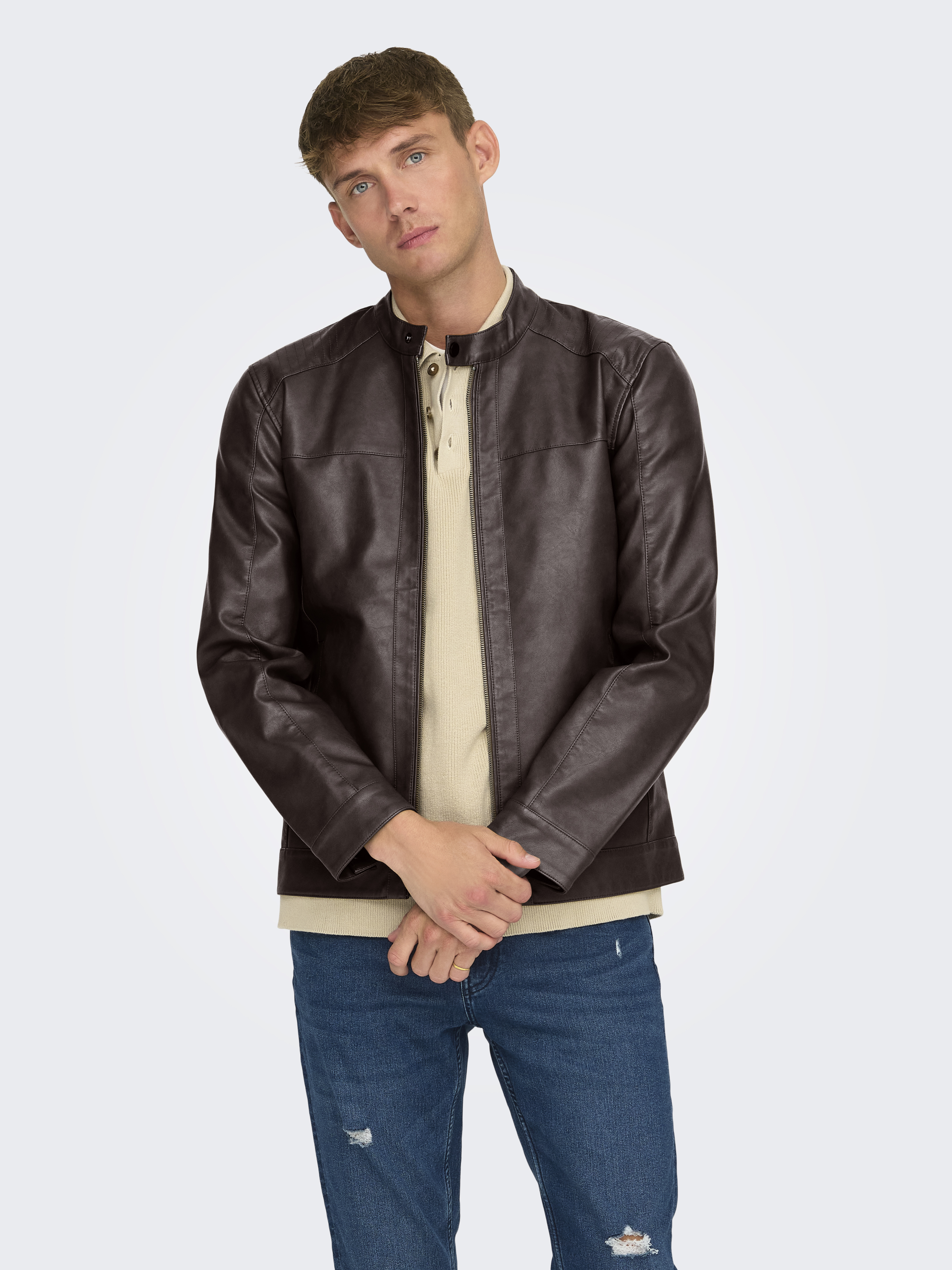 ONSMIKE PU RACER JACKET OTW NOOS