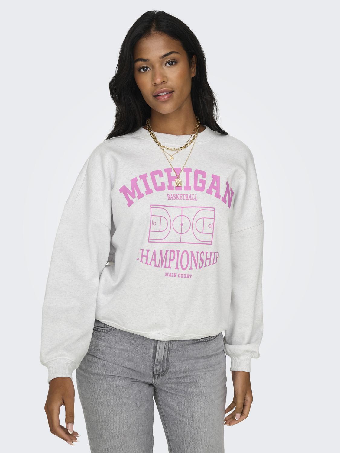 ONLWENDIE L/S BASKET O-NECK SWT