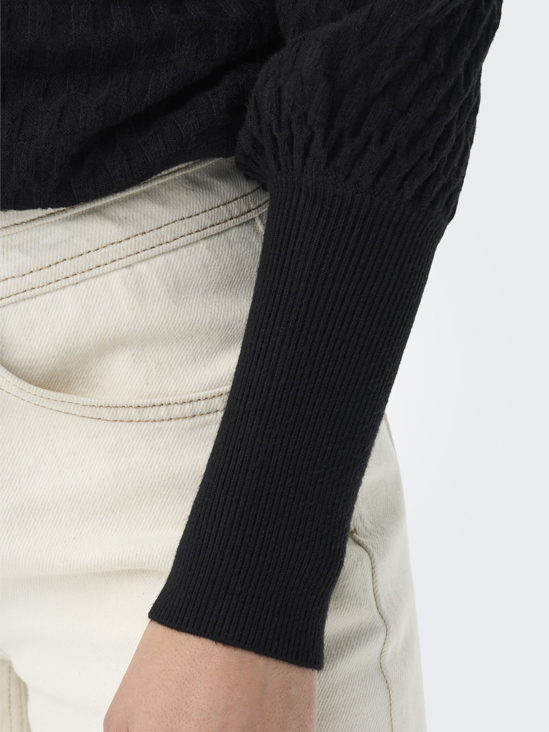 ONLFAYE LIFE LS O-NECK CS KNT