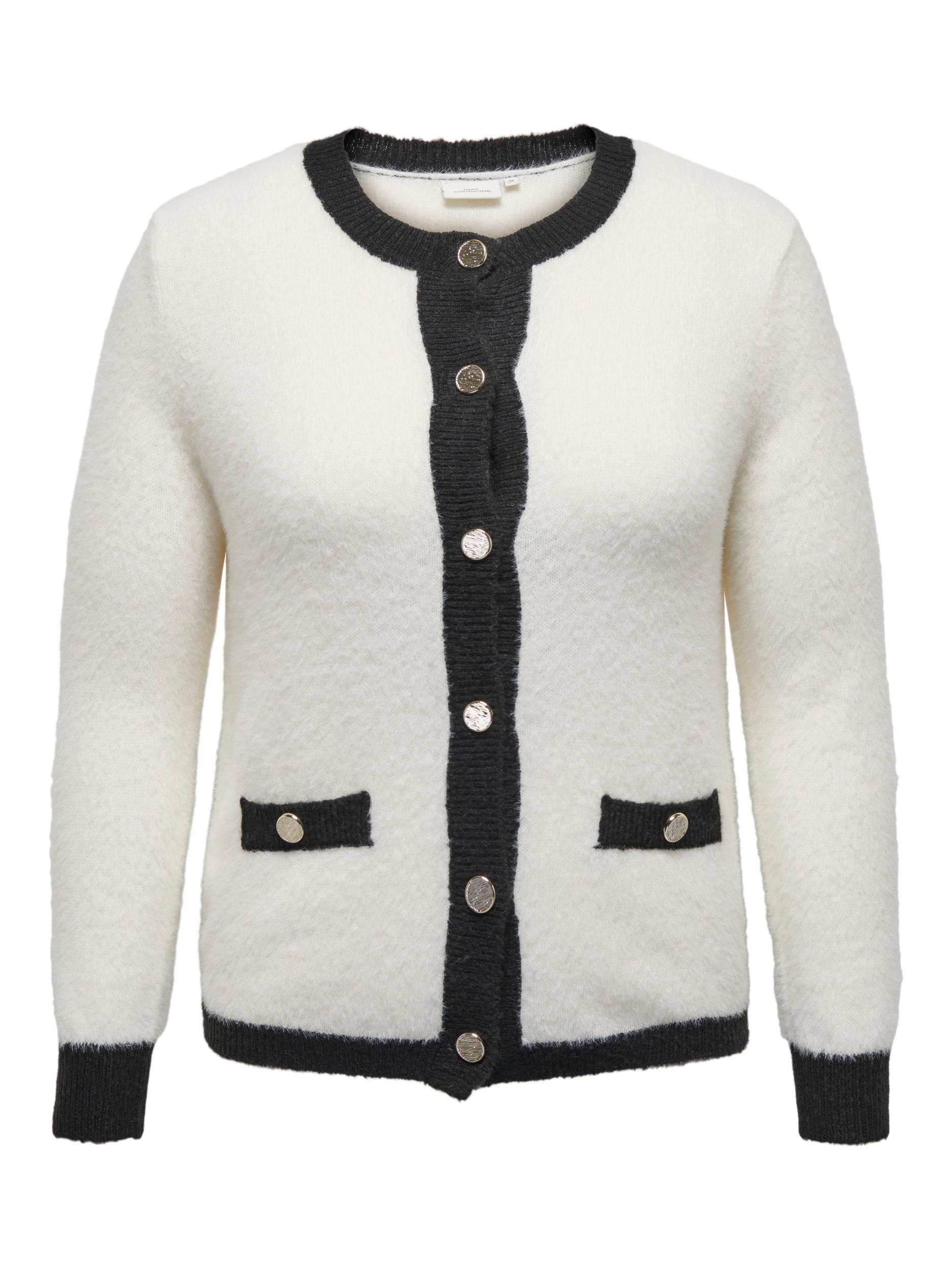 CARLADY LS O-NECK CARDIGAN KNT