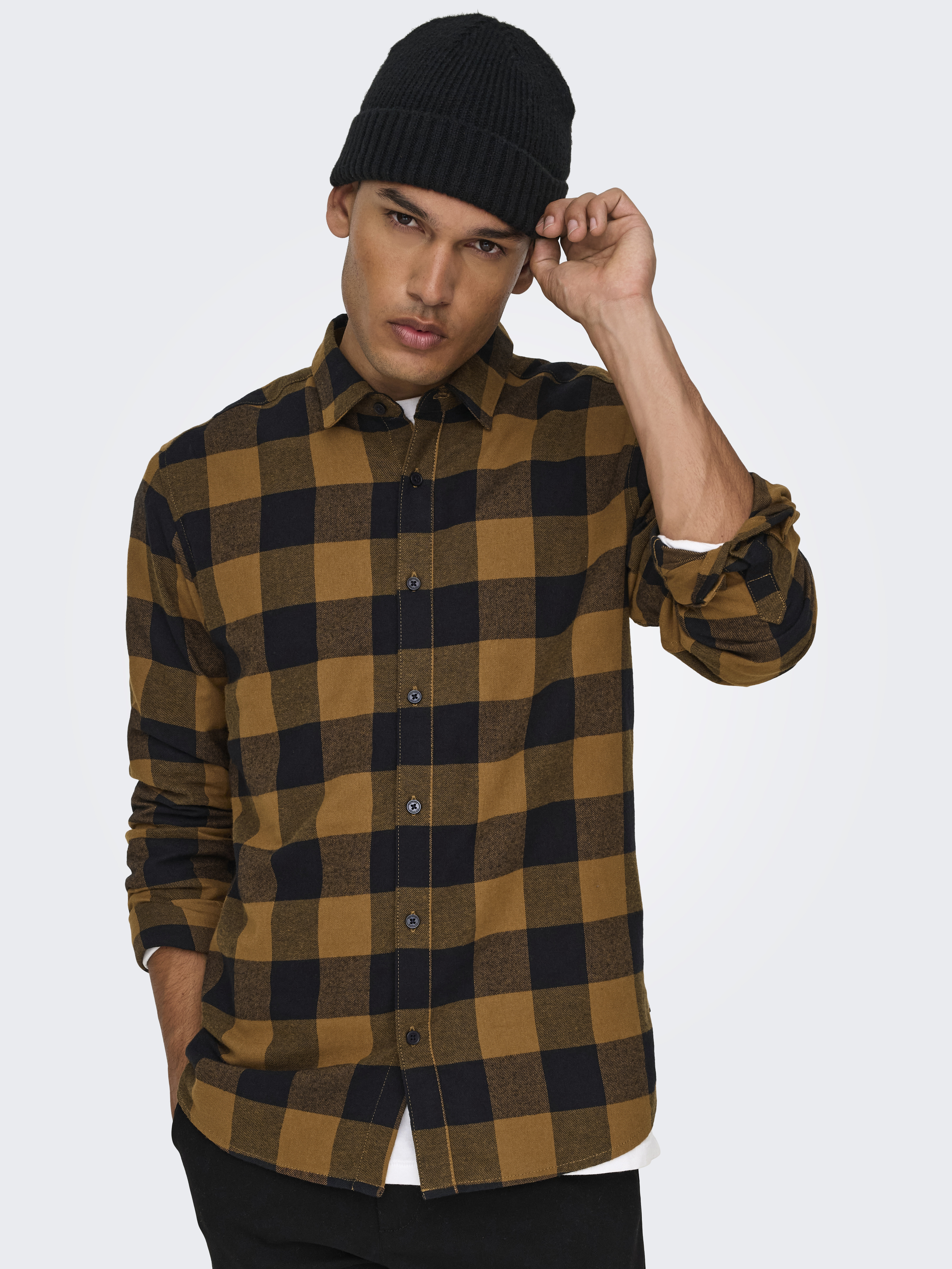 ONSGUDMUND LS CHECKED SHIRT NOOS