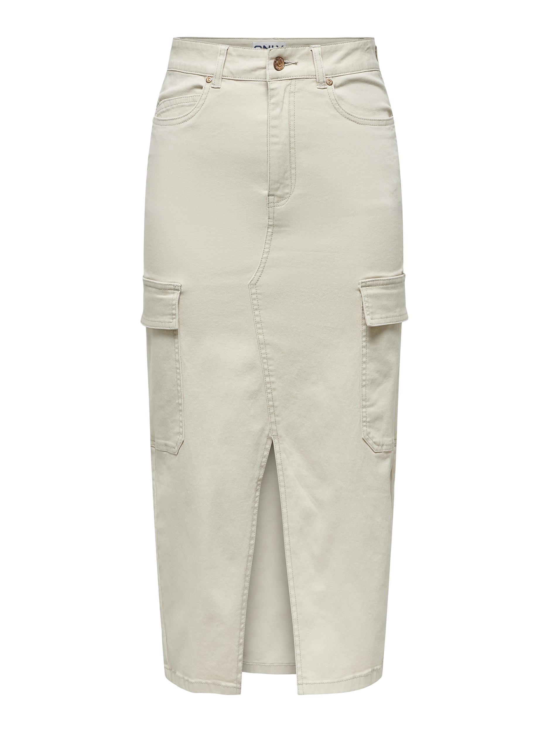 ONLLOLA HW CARGO LONG SLIT SKIR PNT NOOS