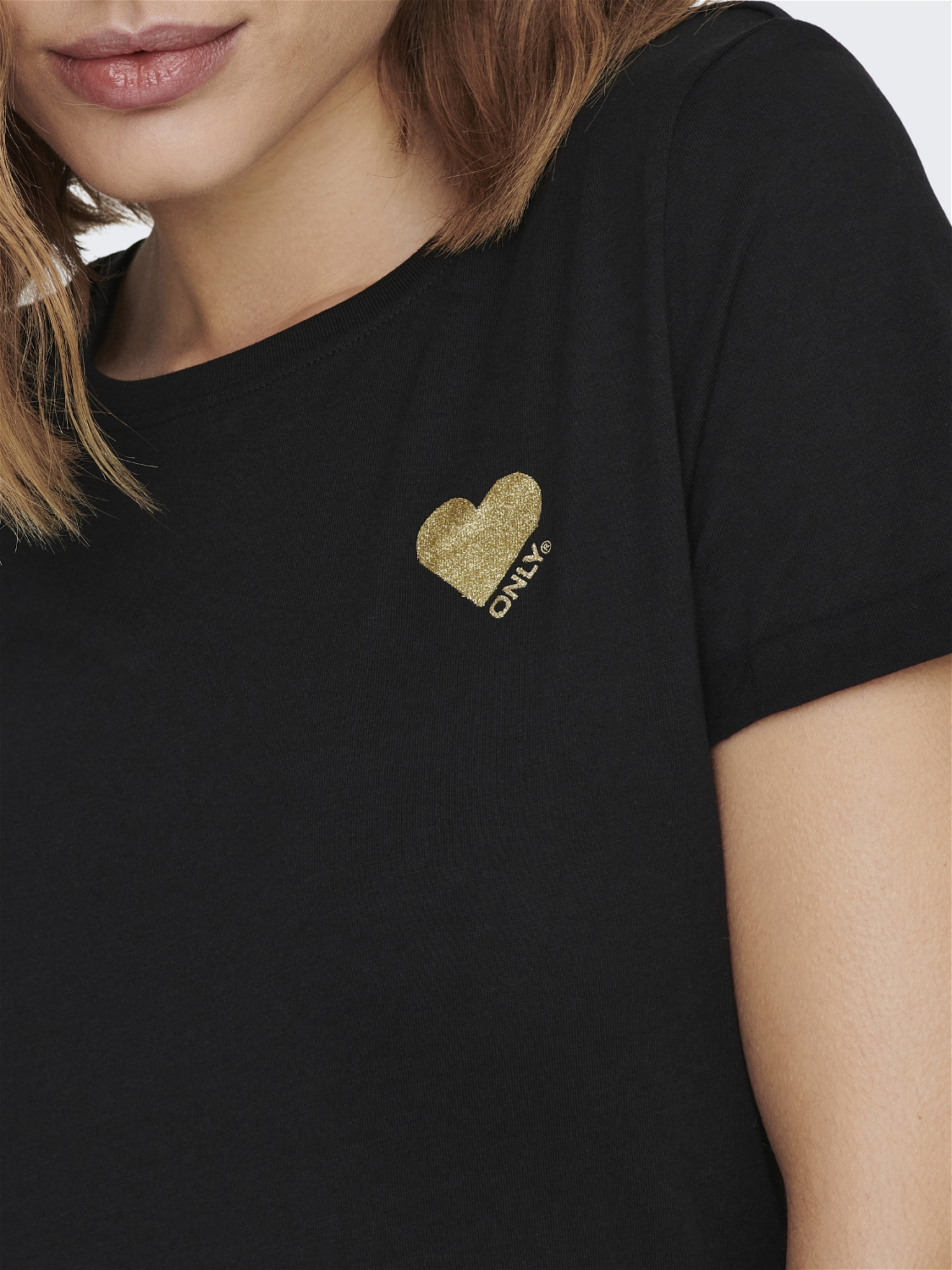ONLKITA LIFE S/S LOGO TOP NOOS