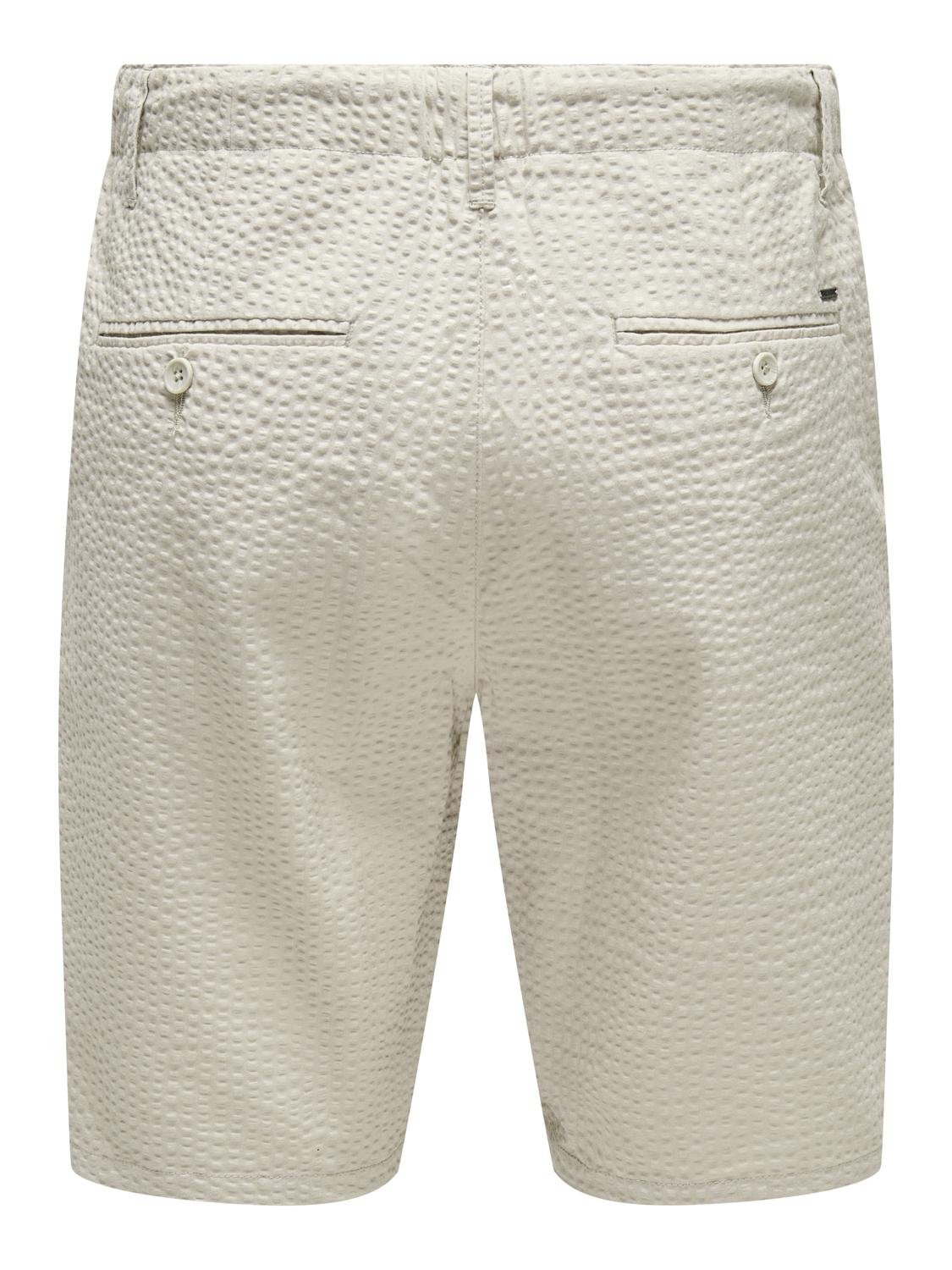 ONSLEO LIFE 0009 SEERSUCKER SHORTS