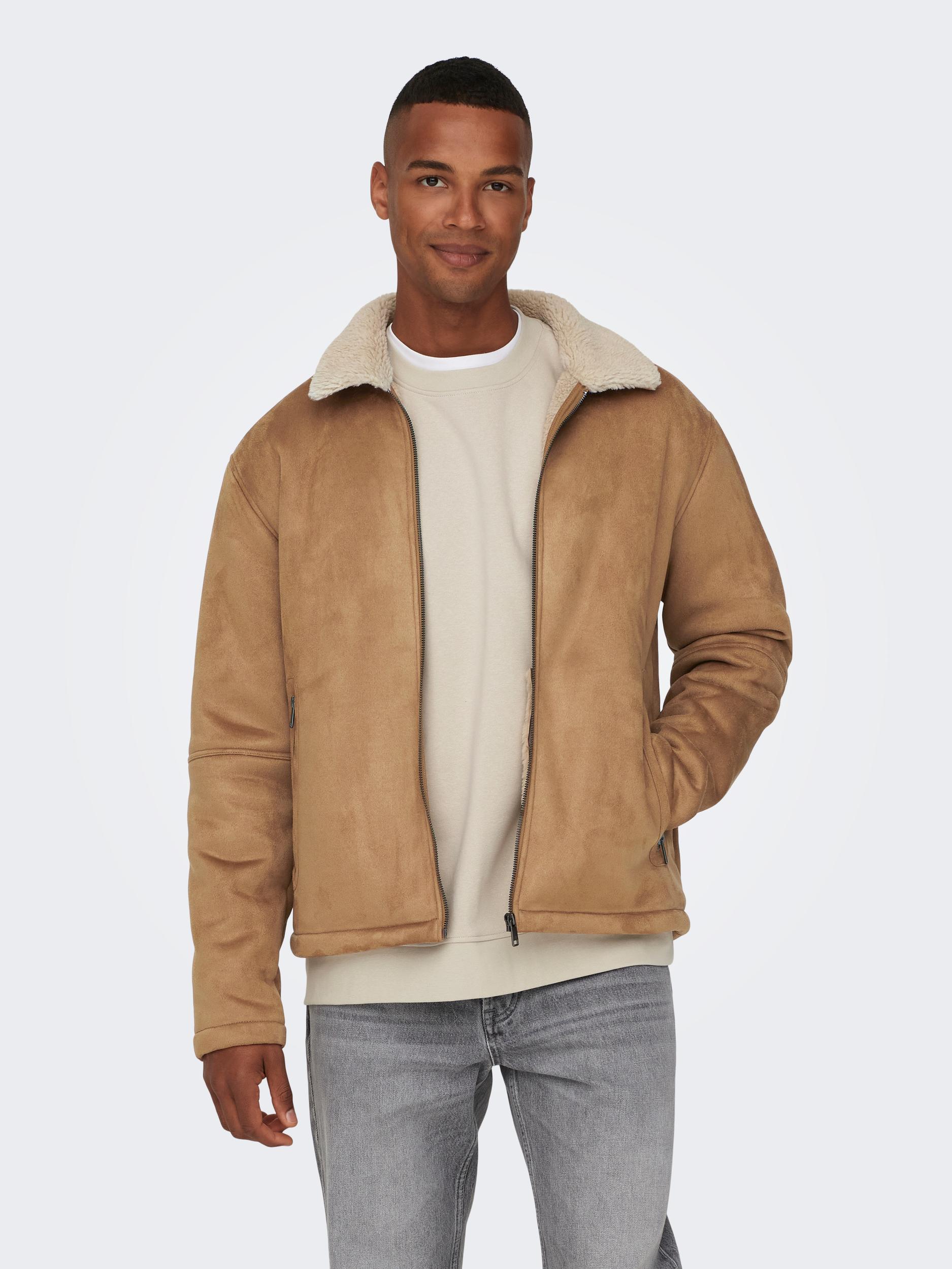 ONSROYCE SHEARLING JACKET OTW