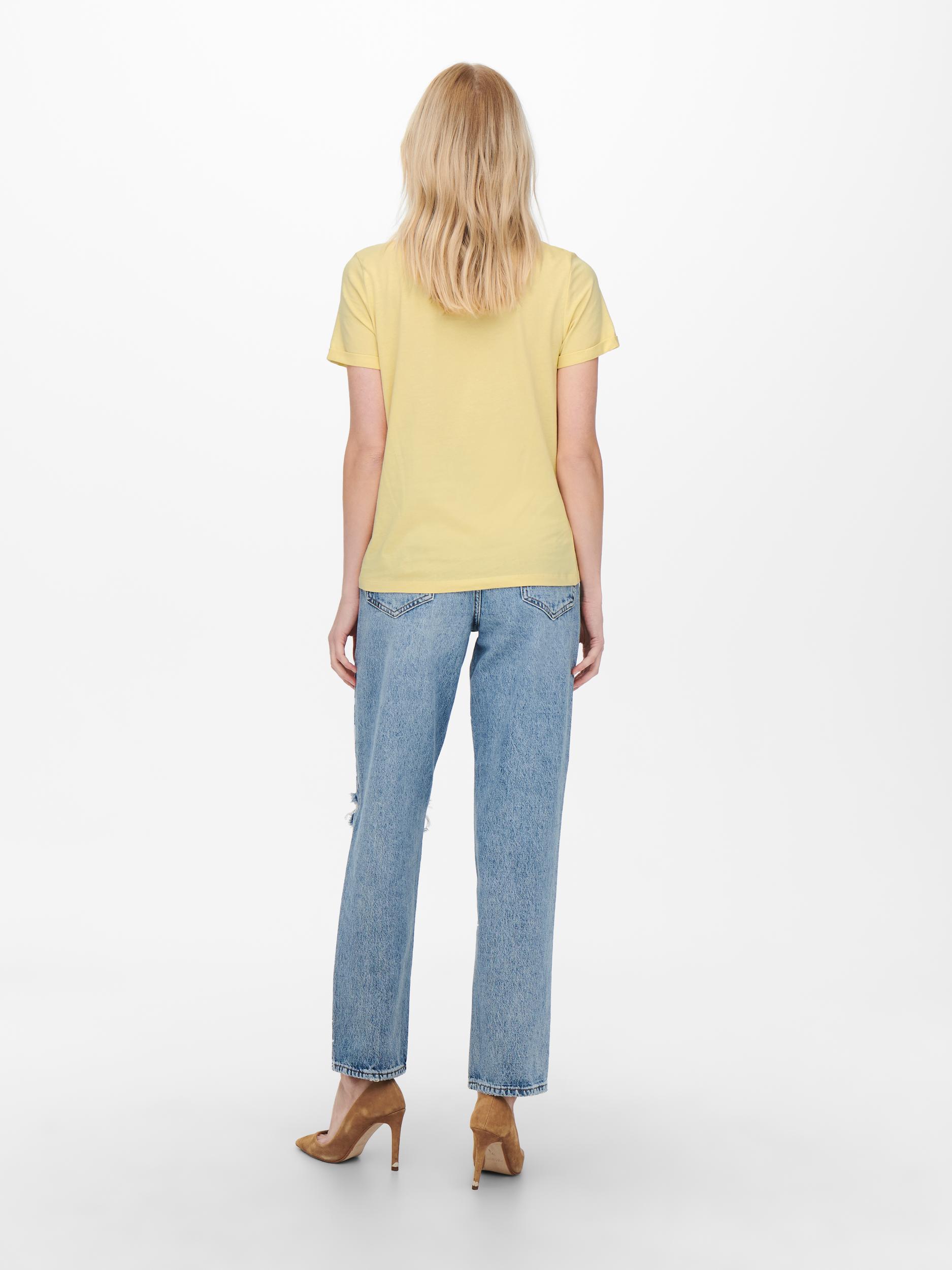 ONLKITA LIFE S/S LOGO TOP NOOS