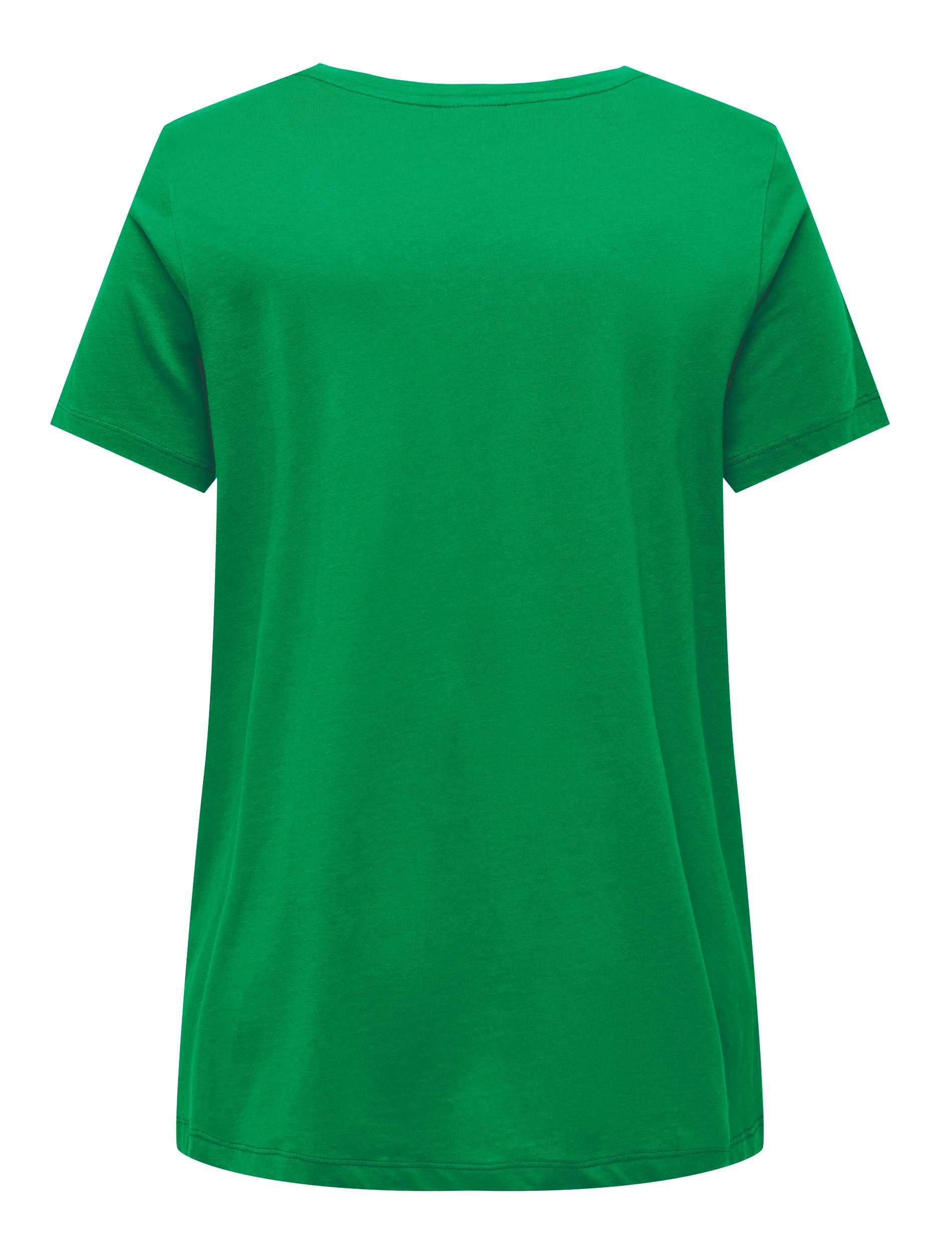 CARBONNIE LIFE S/S V-NECK A-SHAPE TEE