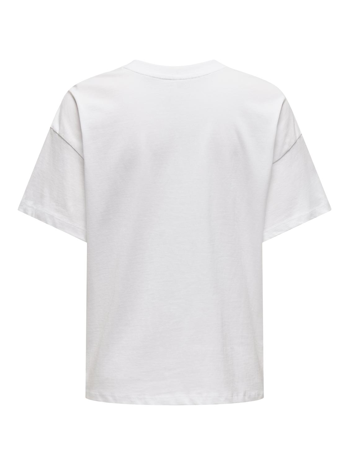 ONLQUEEN LIFE S/S DOGS TOP BOX JRS