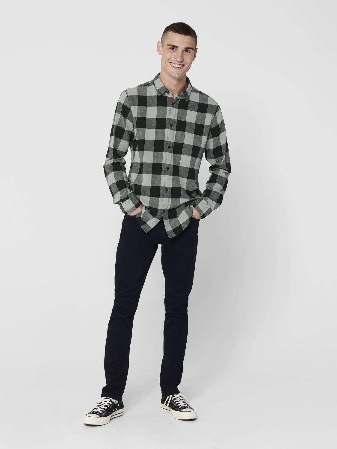 ONSGUDMUND LS CHECKED SHIRT NOOS
