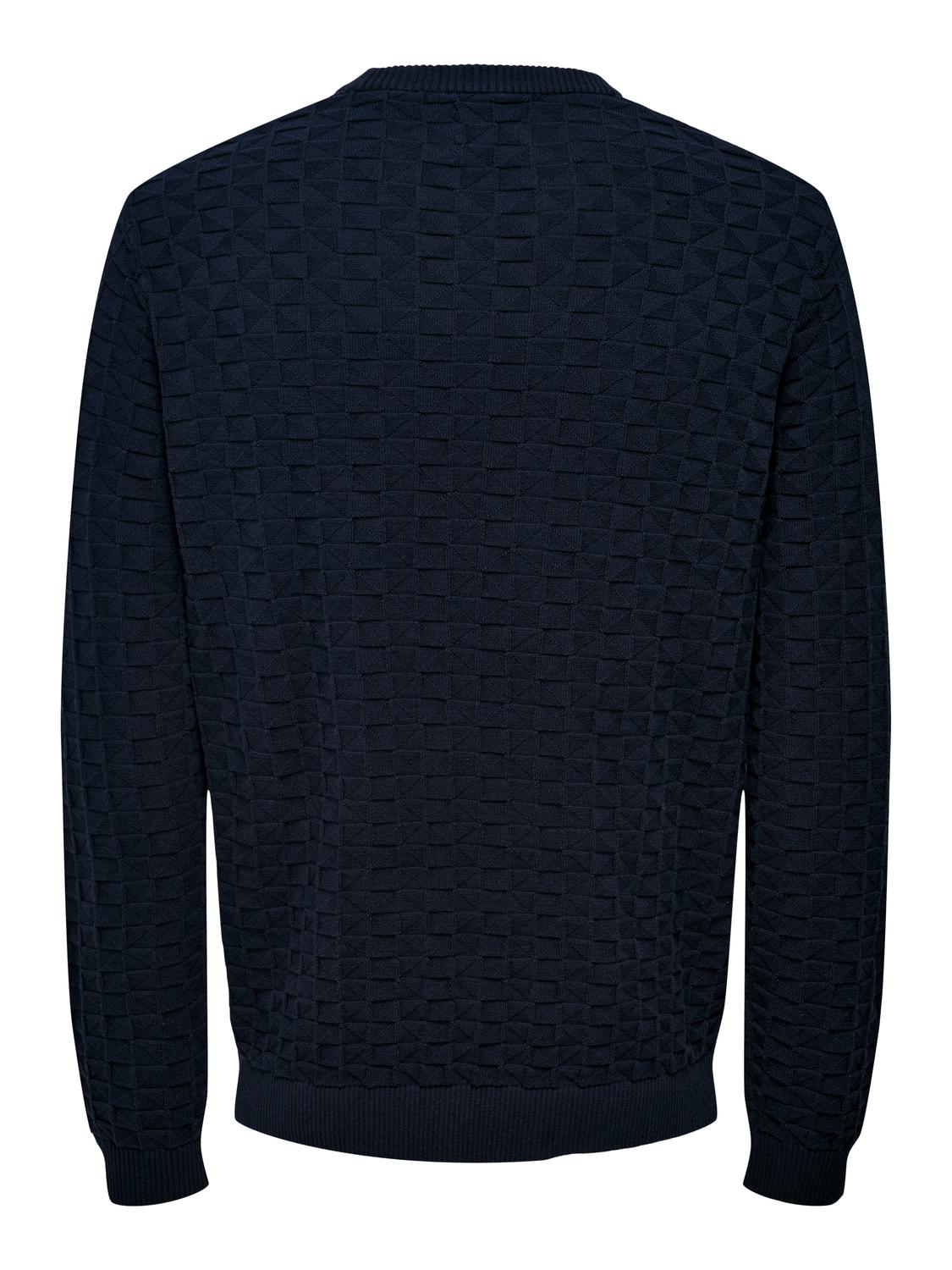 ONSKALLE REG 12 STRUC CREW KNIT NOOS