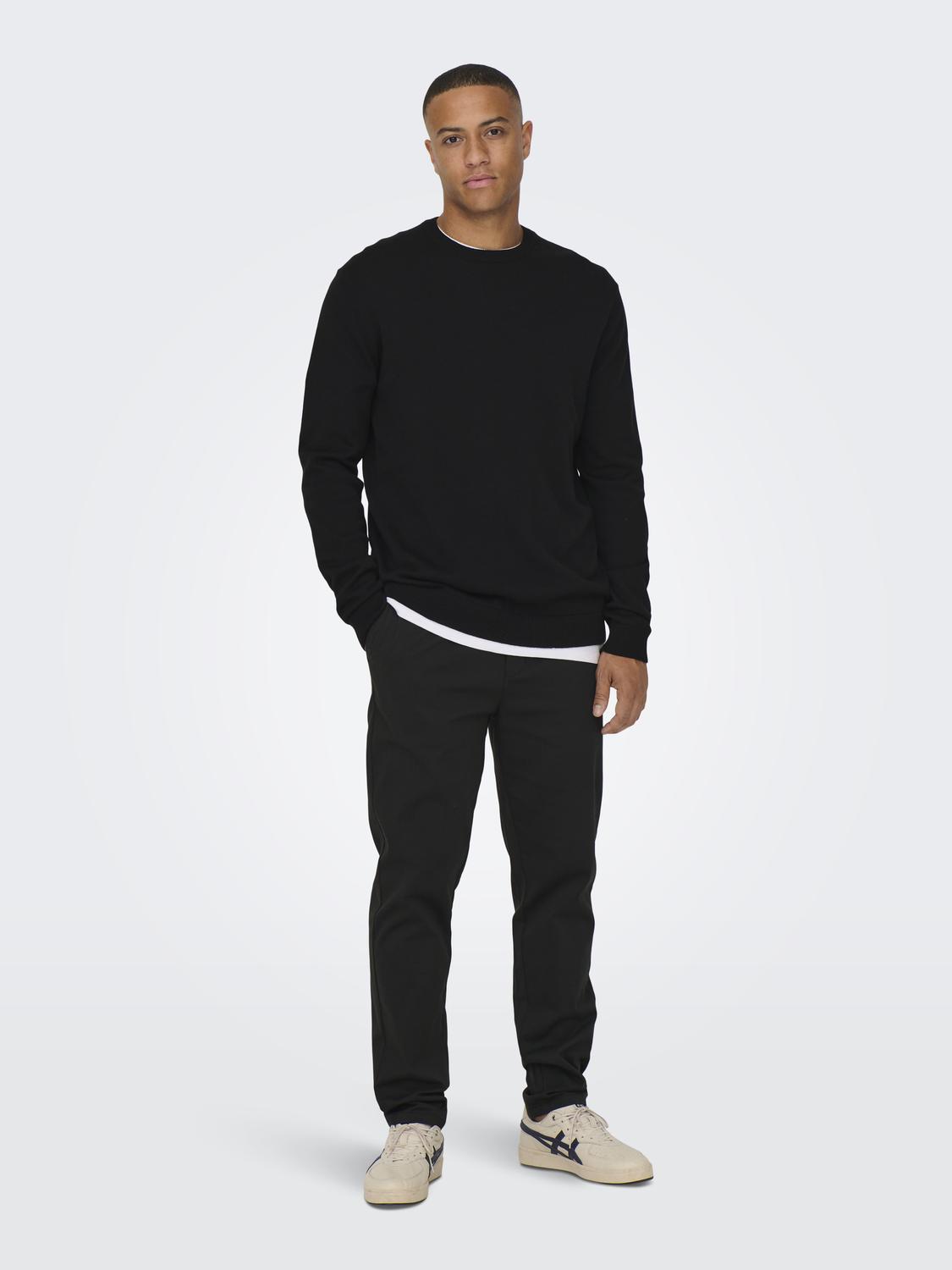 ONSALEX REG 12 CREW KNIT
