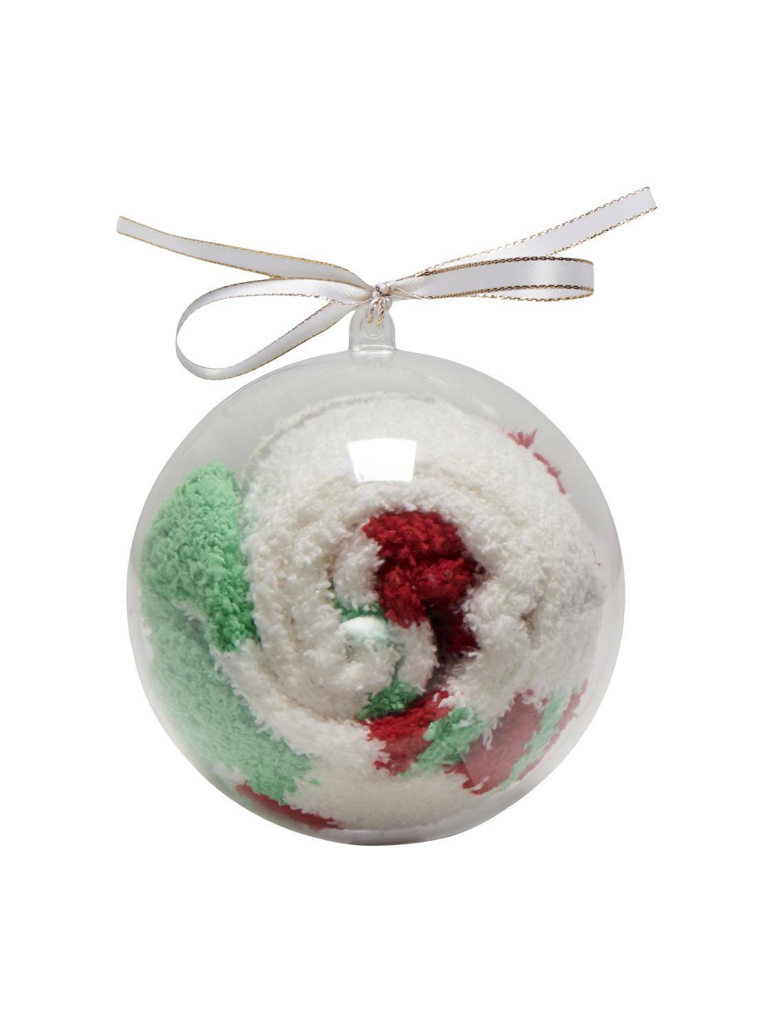 ONLCHRISTMAS CHINELLE SOCK IN A BALL ACC