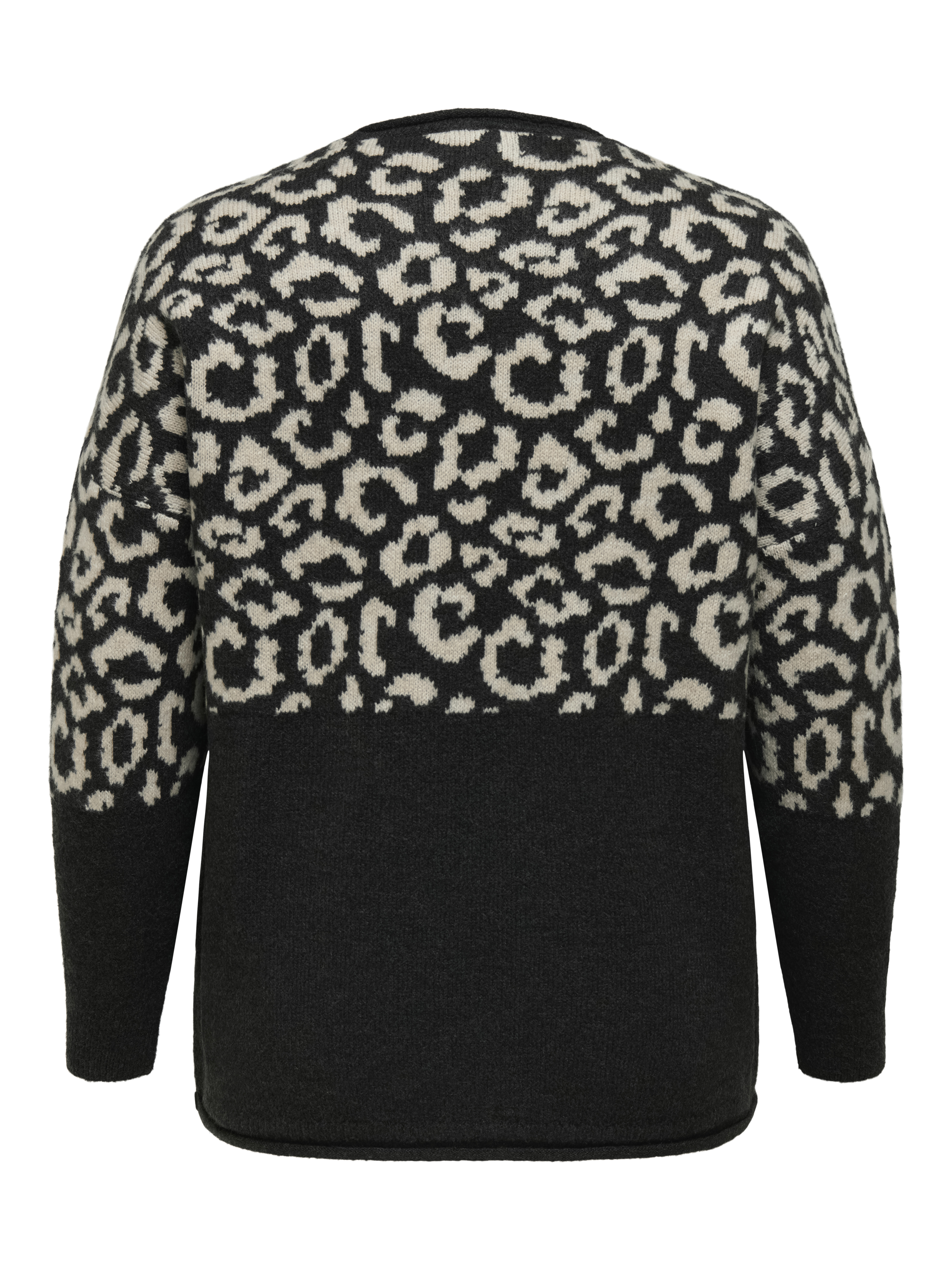 CARJADE ZEBRA L/S O-NECK KNT NOOS