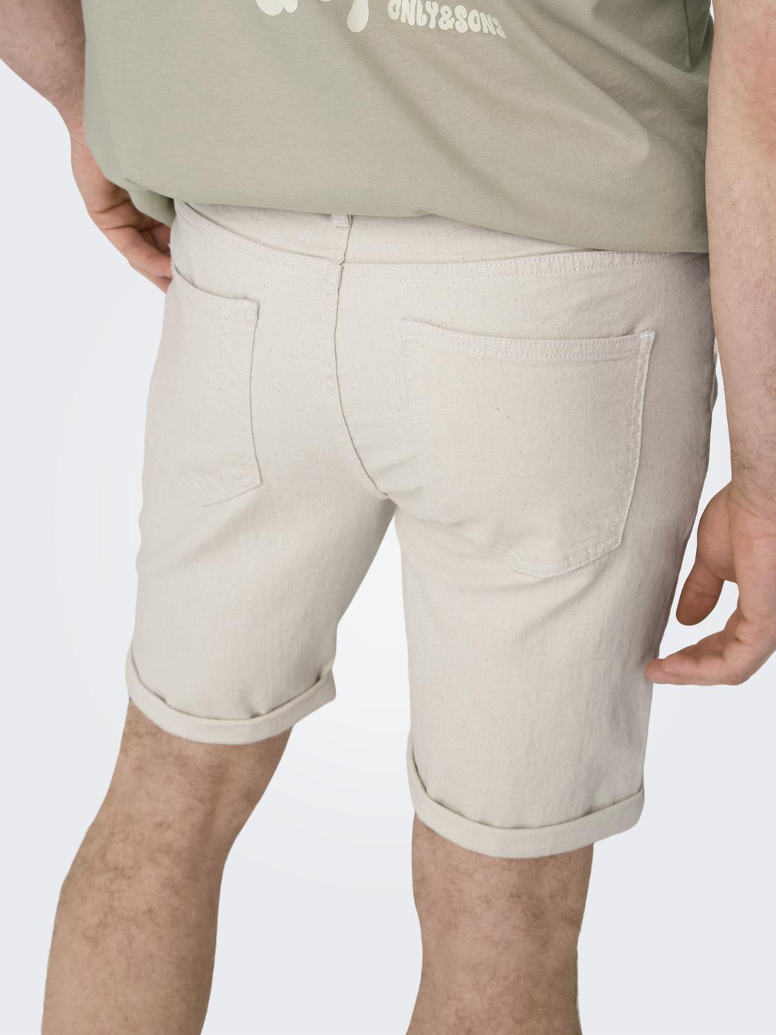 ONSPLY ECRU 9296 AZG DNM SHORTS