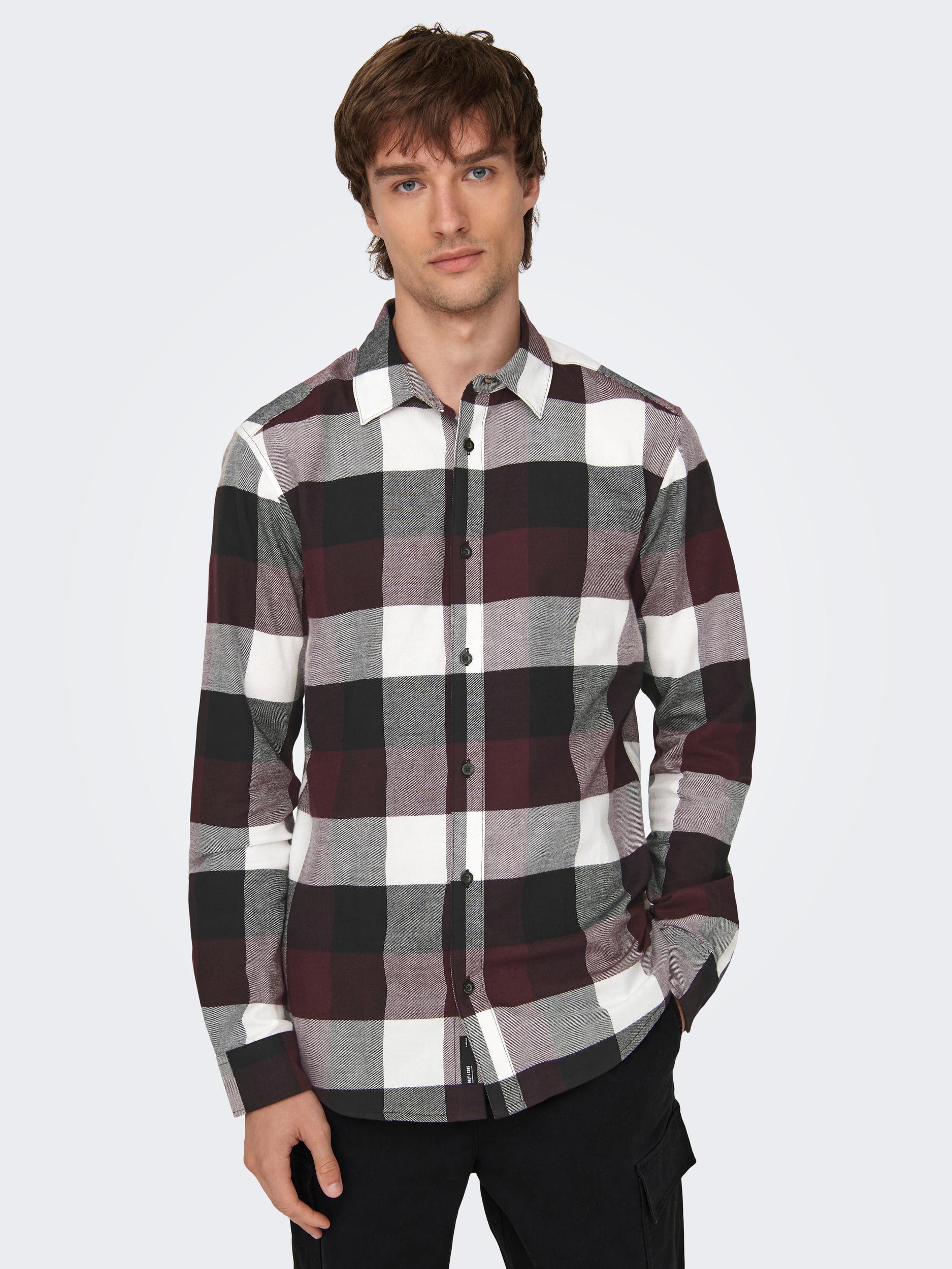 ONSGUDMUND LS 3T CHECK SHIRT NOOS