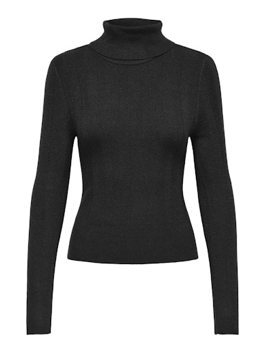 ONLAIDA LS STRUCTURE ROLLNECK CC KNT