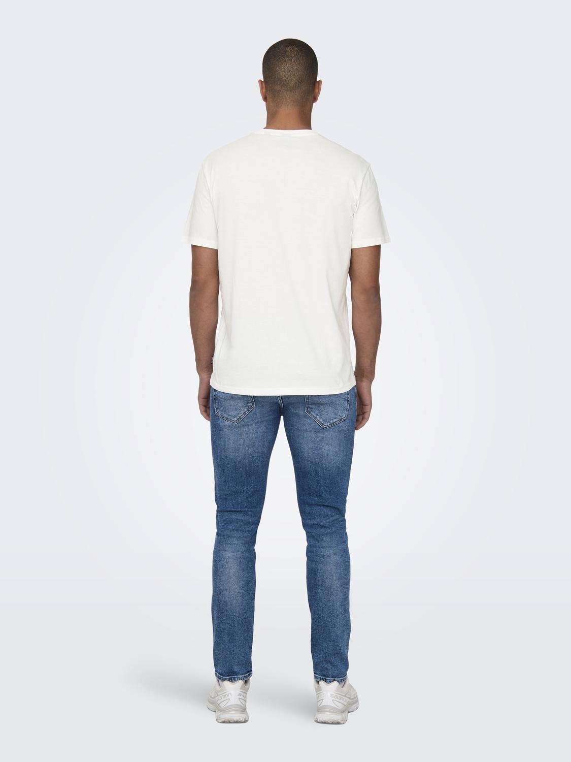 ONSKIM REG FUNNY SS TEE
