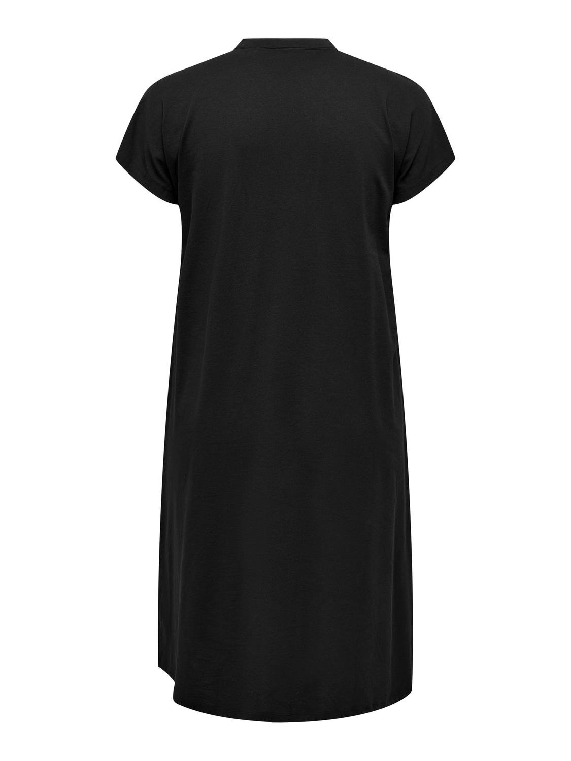 CARSILLAH LIFE SS BLK DRESS JRS