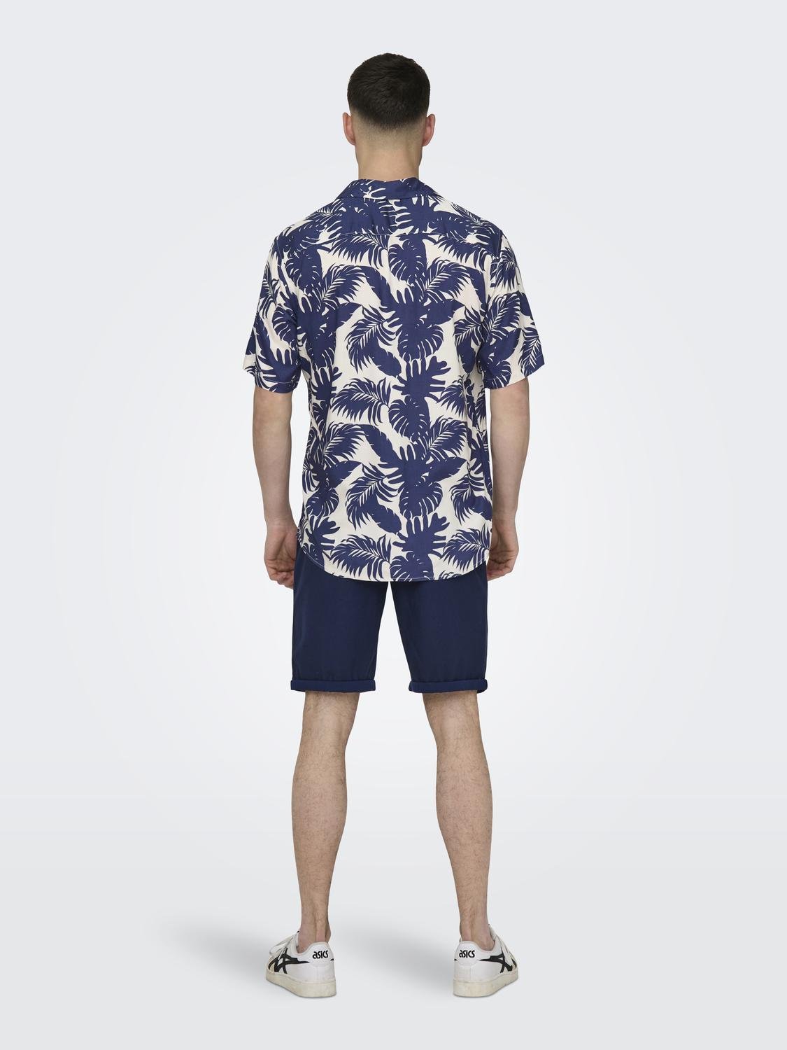 ONSDASH LIFE REG VISC AOP SS SHIRT 8400