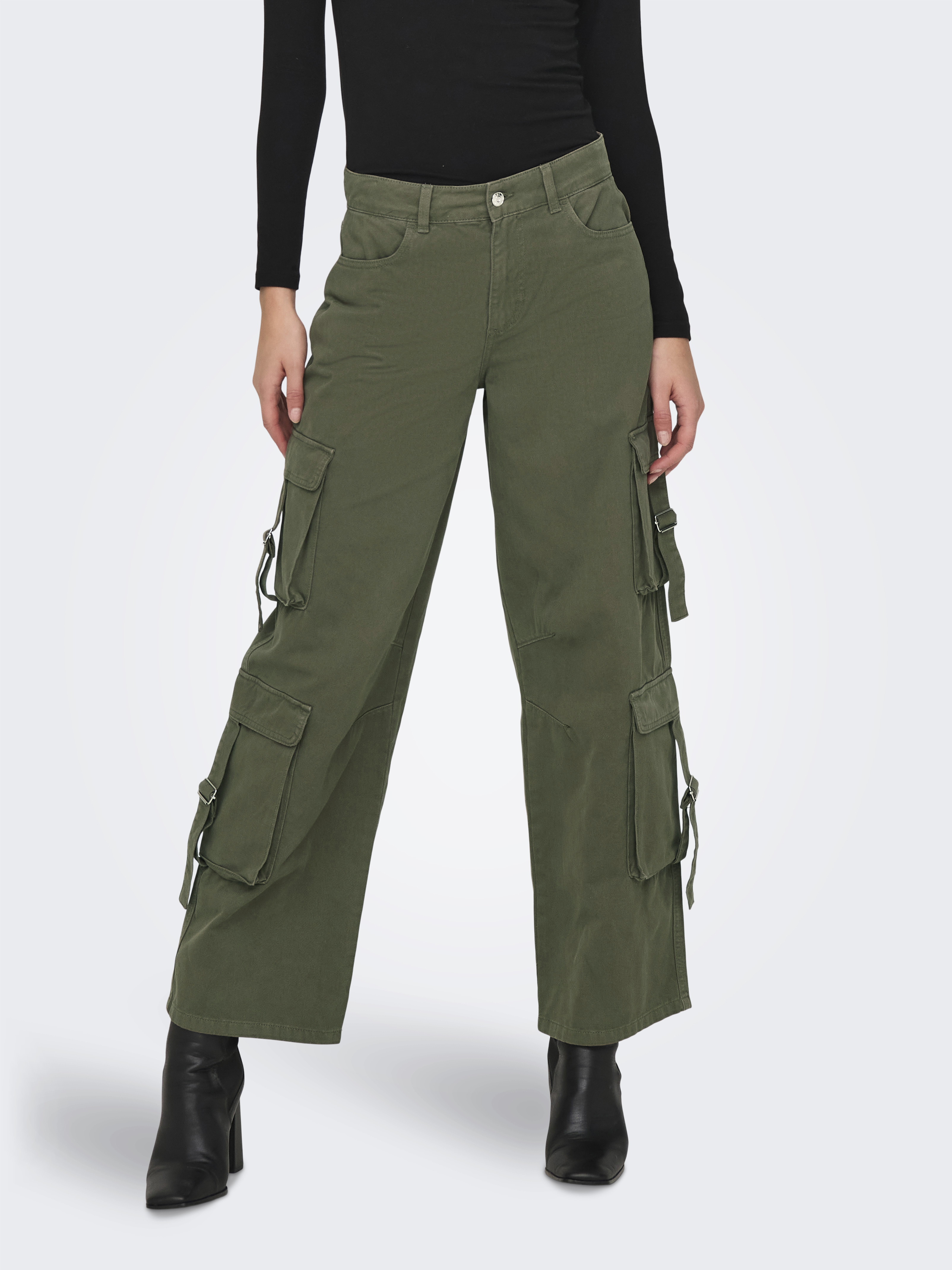 ONLMALFY MW WIDE CARGO PANT CC PNT