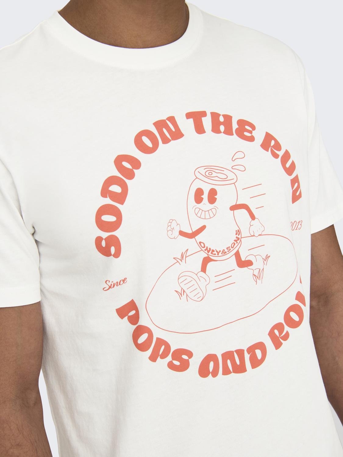 ONSKIM REG FUNNY SS TEE