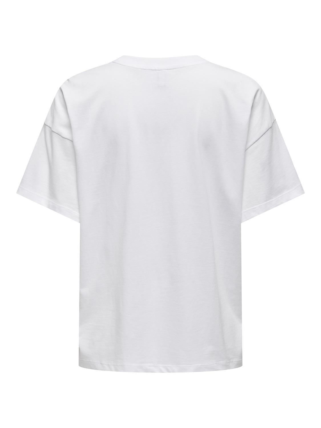 ONLQUEEN LIFE S/S DOGS TOP BOX JRS
