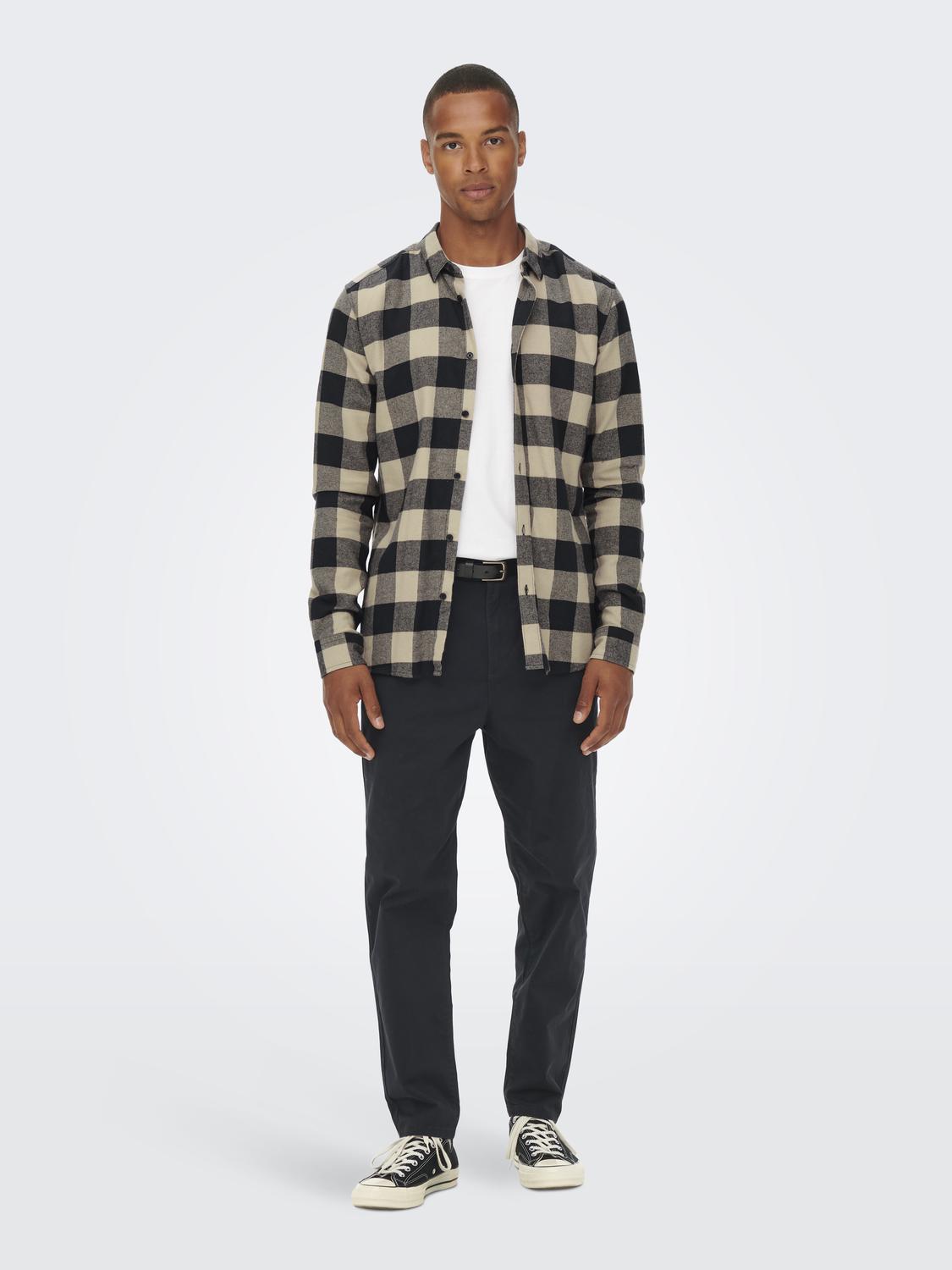ONSGUDMUND LS CHECKED SHIRT NOOS