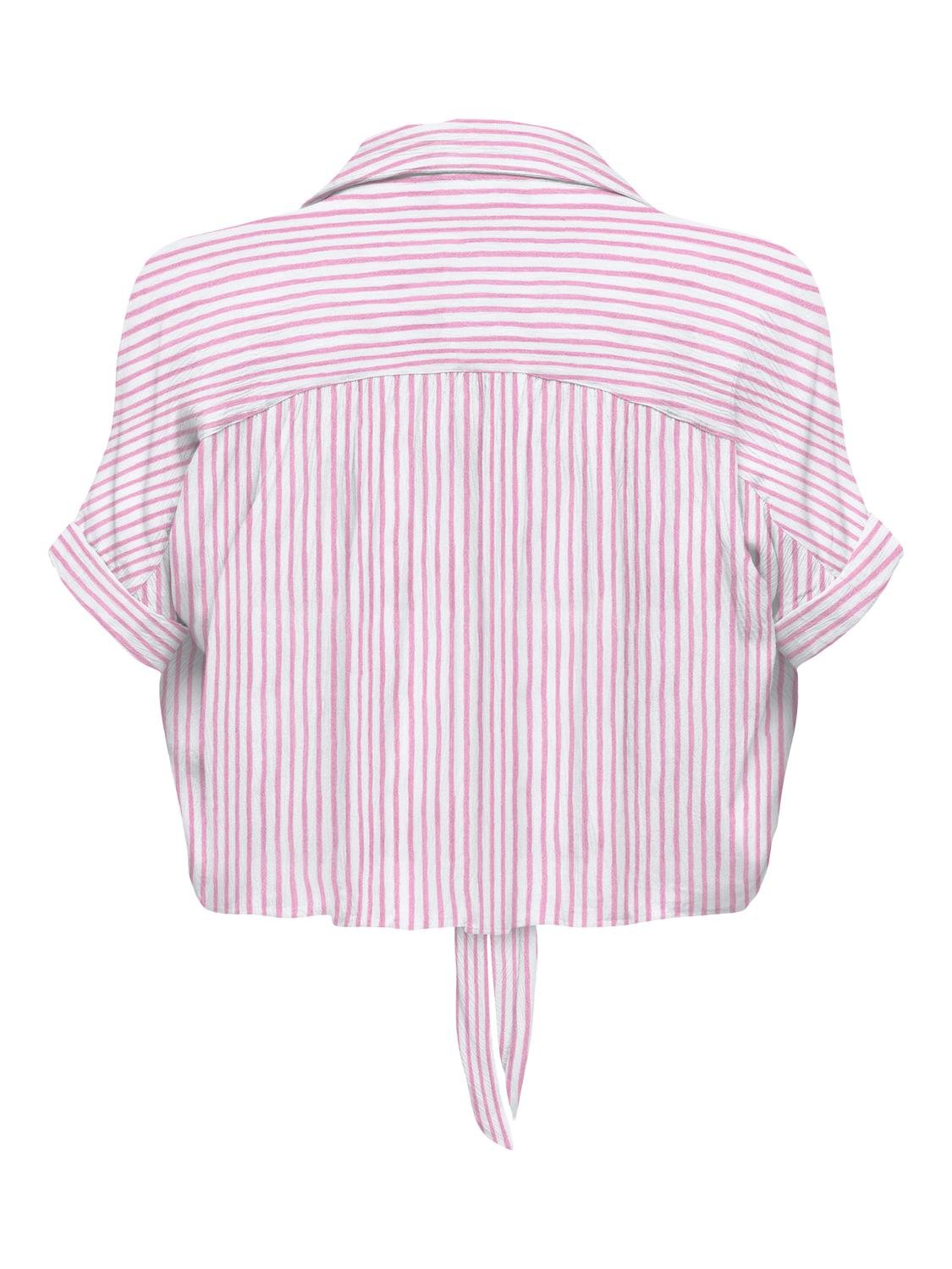ONLPAULA LIFE S/S TIE SHIRT WVN NOOS