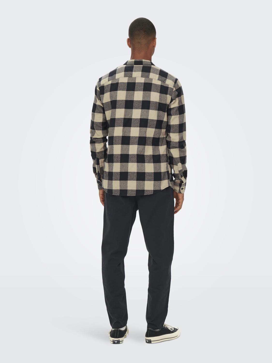 ONSGUDMUND LS CHECKED SHIRT NOOS