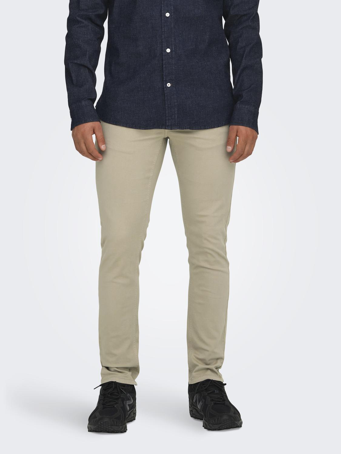 ONSLOOM LIFE SLIM TWILL 0124  PANT