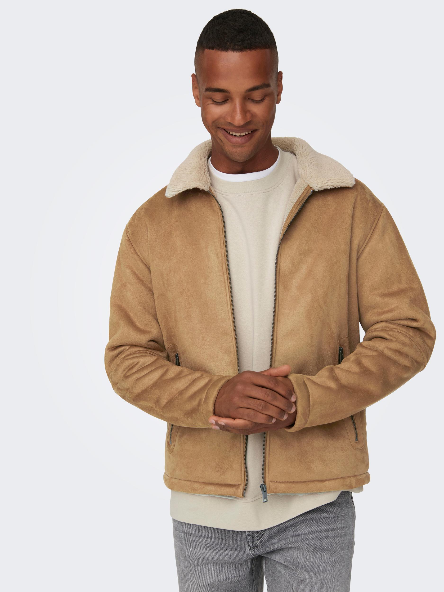 ONSROYCE SHEARLING JACKET OTW