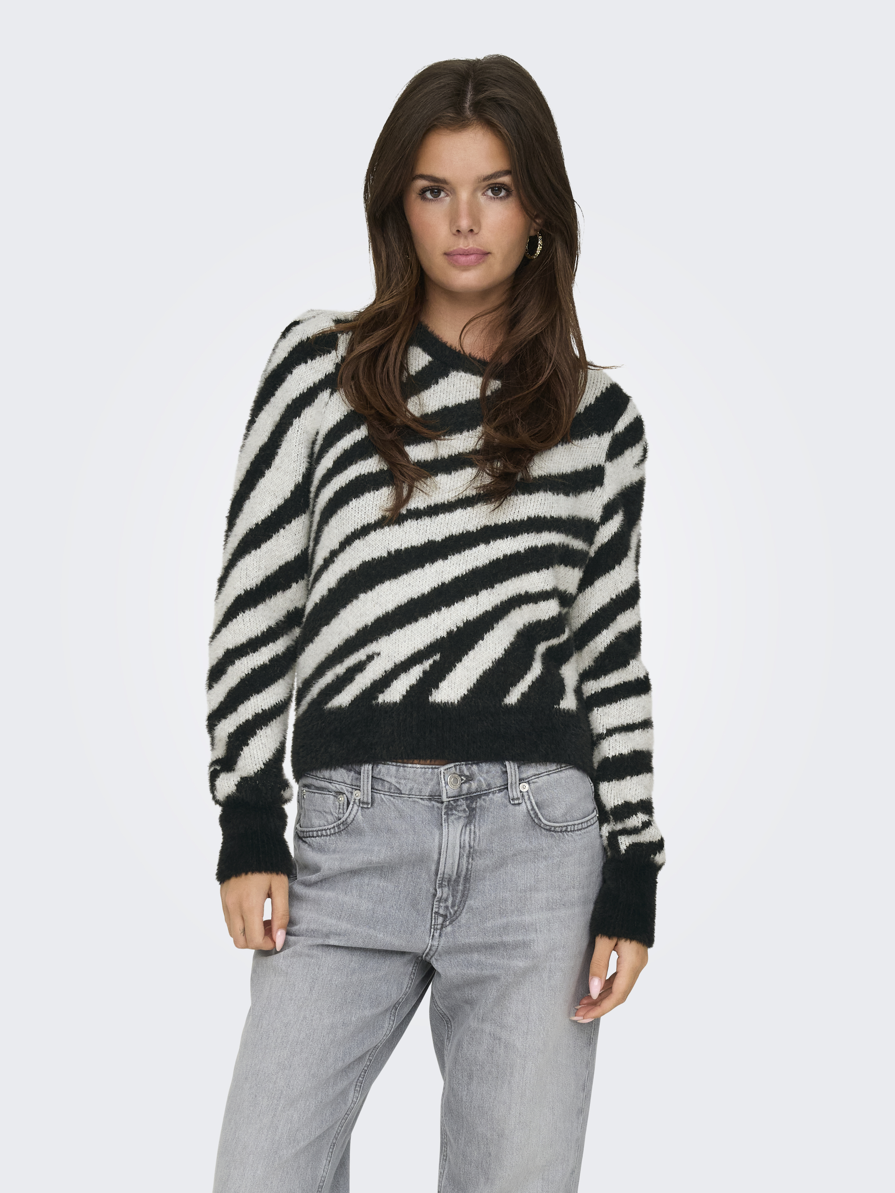 ONLPIUMO LS JQ SHORT O-NECK CC KNT
