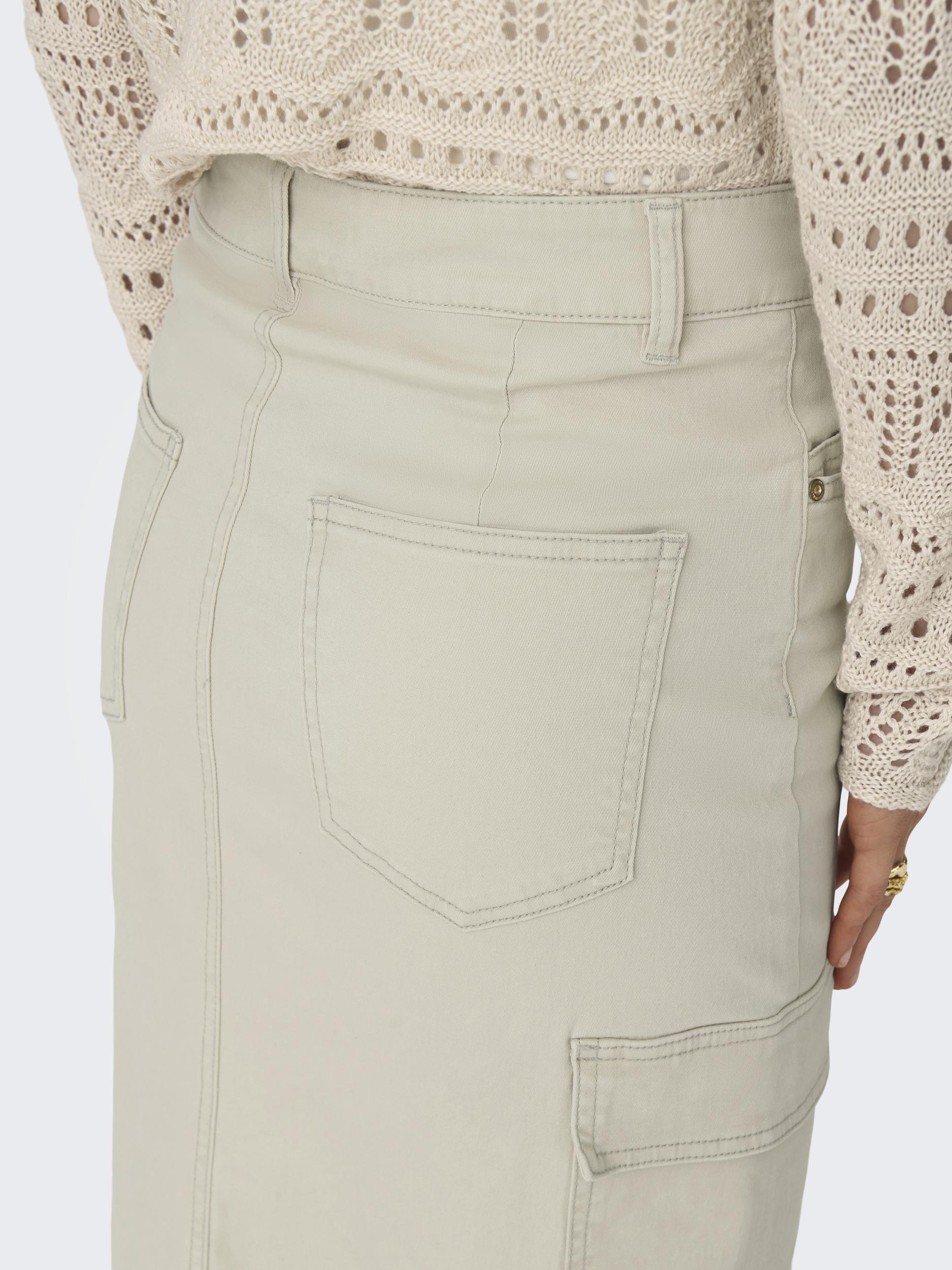 ONLLOLA HW CARGO LONG SLIT SKIR PNT NOOS