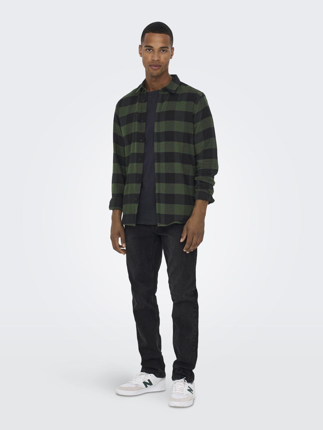 ONSGUDMUND LS CHECKED SHIRT NOOS