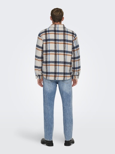ONSGIO LF CHECK PADDED JACKET OTW