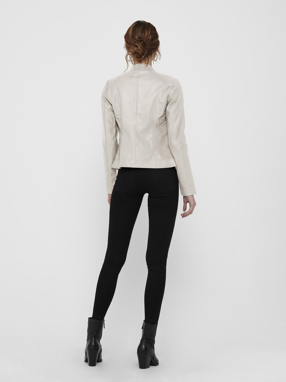 ONLBANDIT FAUX LEATHER BIKER OTW NOOS