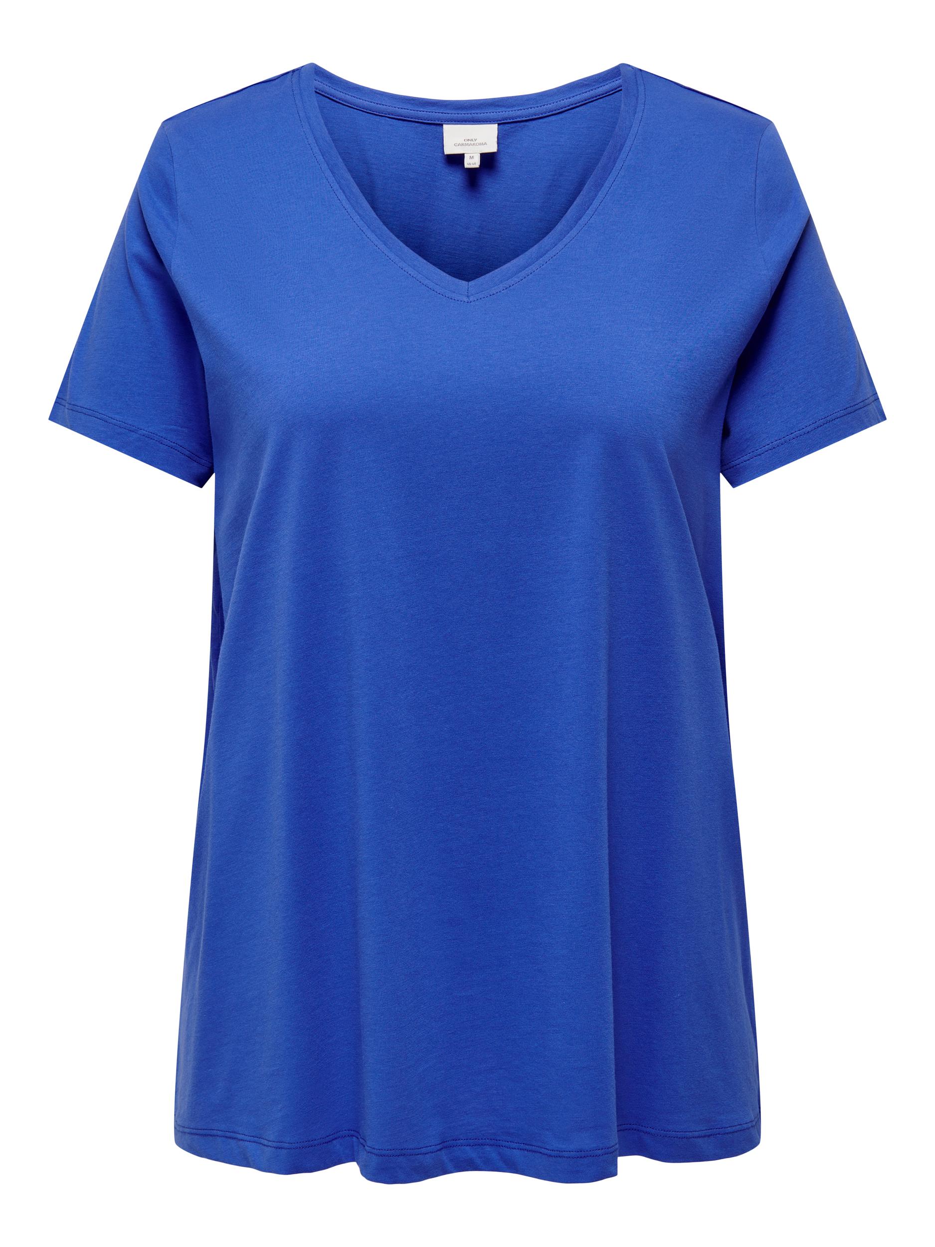 CARBONNIE LIFE S/S V-NECK A-SHAPE TEE