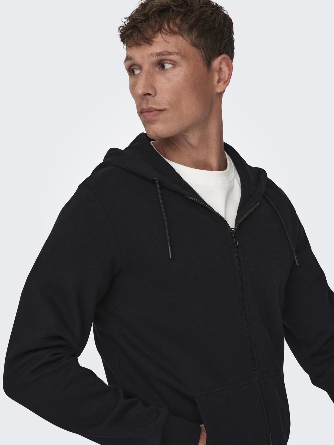 ONSCERES ZIP THR. HOODIE SWEAT NOOS