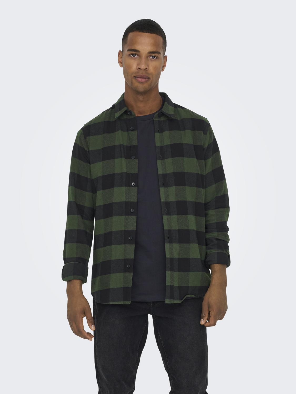 ONSGUDMUND LS CHECKED SHIRT NOOS