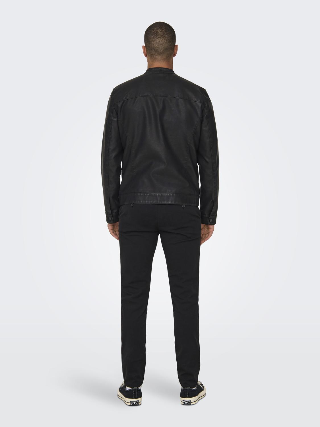ONSMIKE PU RACER JACKET OTW NOOS